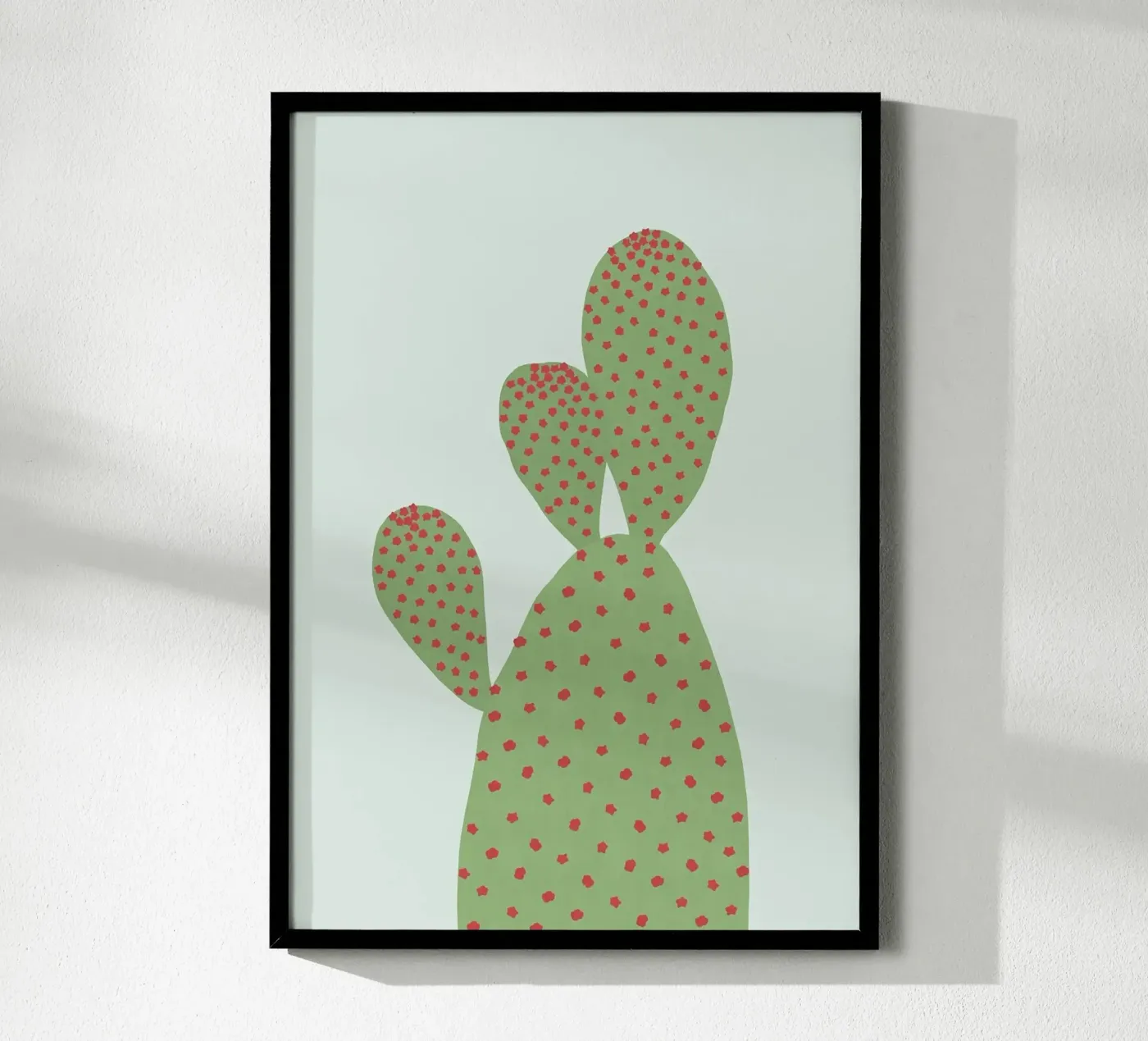 cactus poster van Abstract Botanical Art