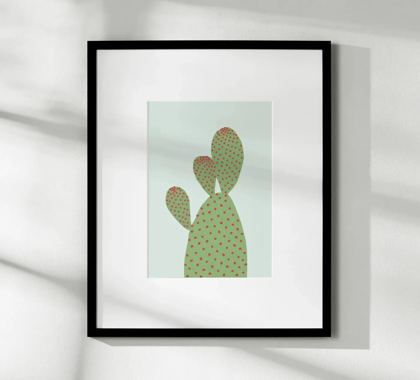 cactus poster van Abstract Botanical Art