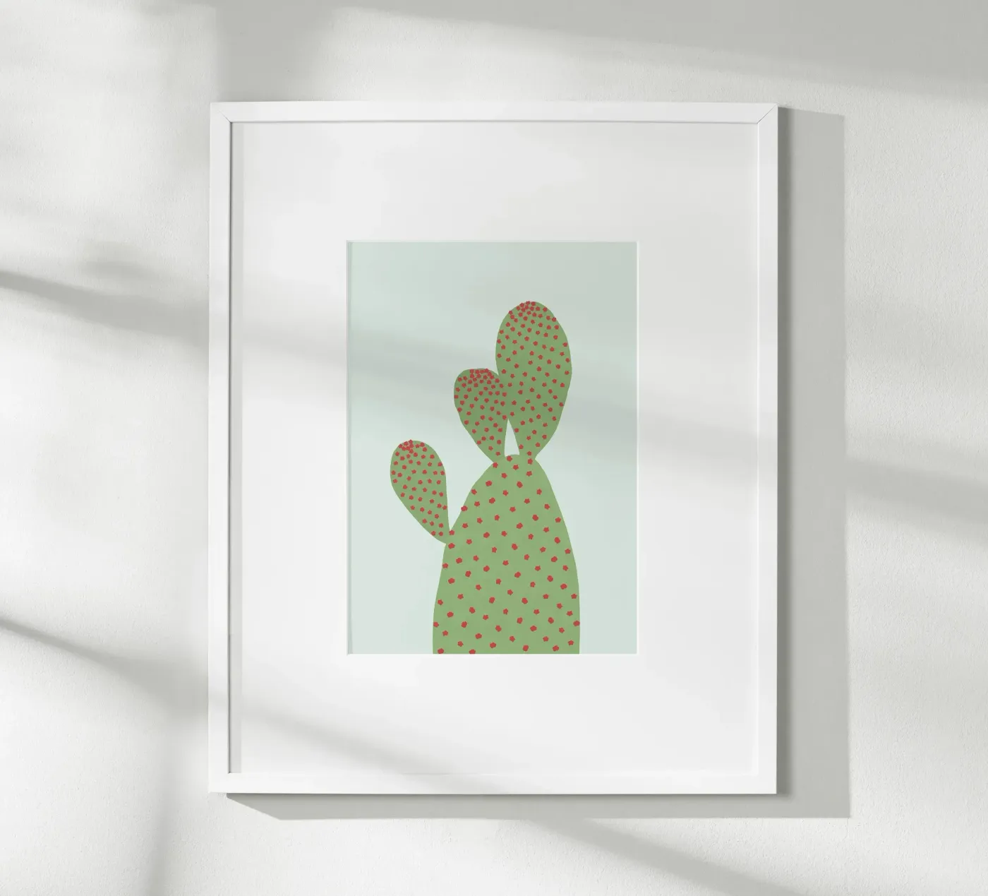 cactus poster van Abstract Botanical Art