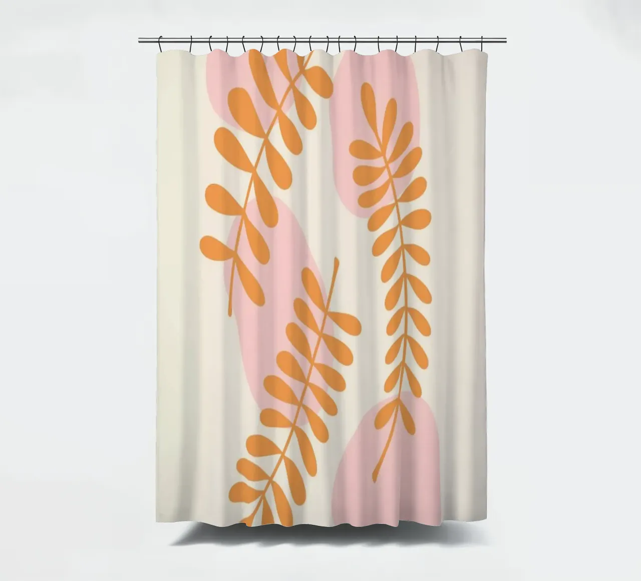 Frond 2 shower curtain by Galaxy Eyes