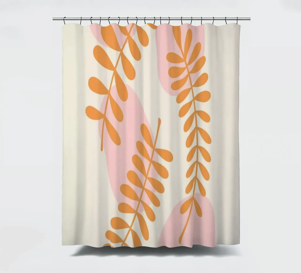 Frond 2 shower curtain by Galaxy Eyes