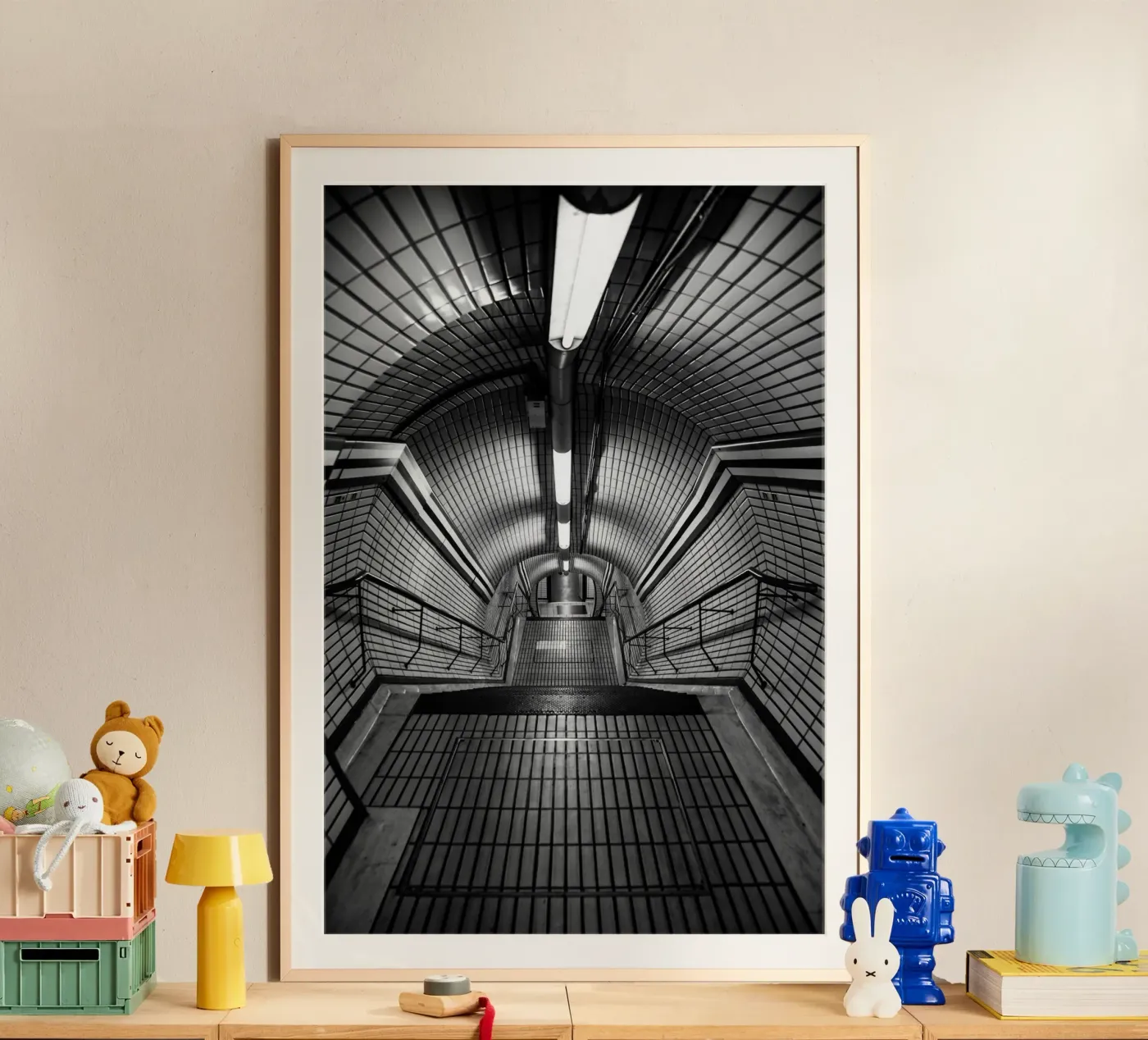 underground Poster von Flo Klein Gallery