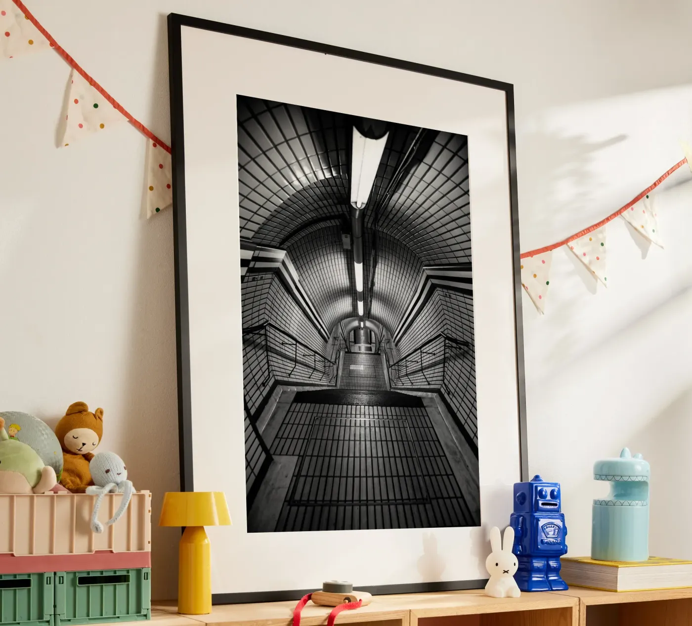 underground Poster von Flo Klein Gallery