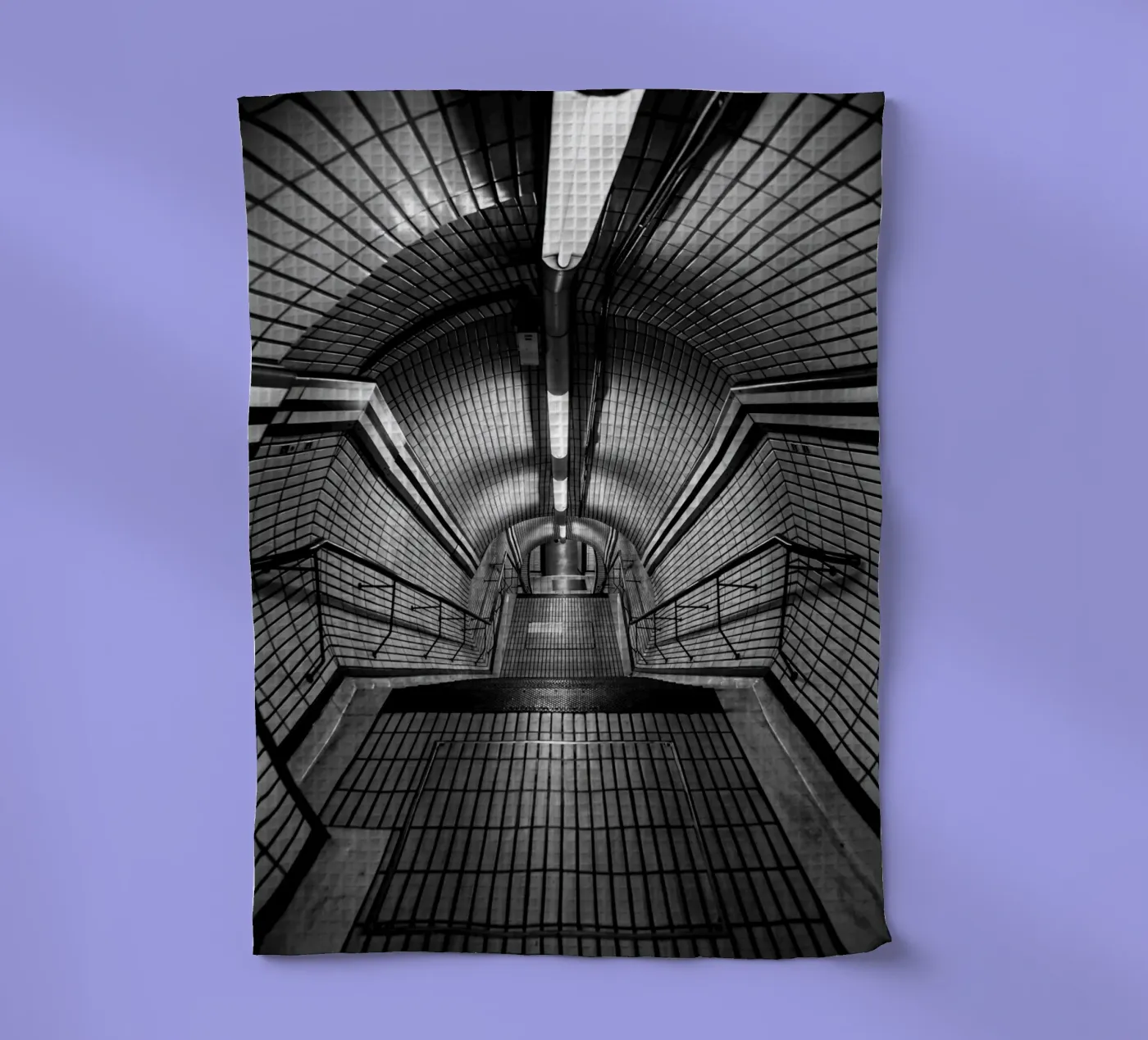 underground Geschirrtuch von Flo Klein Gallery