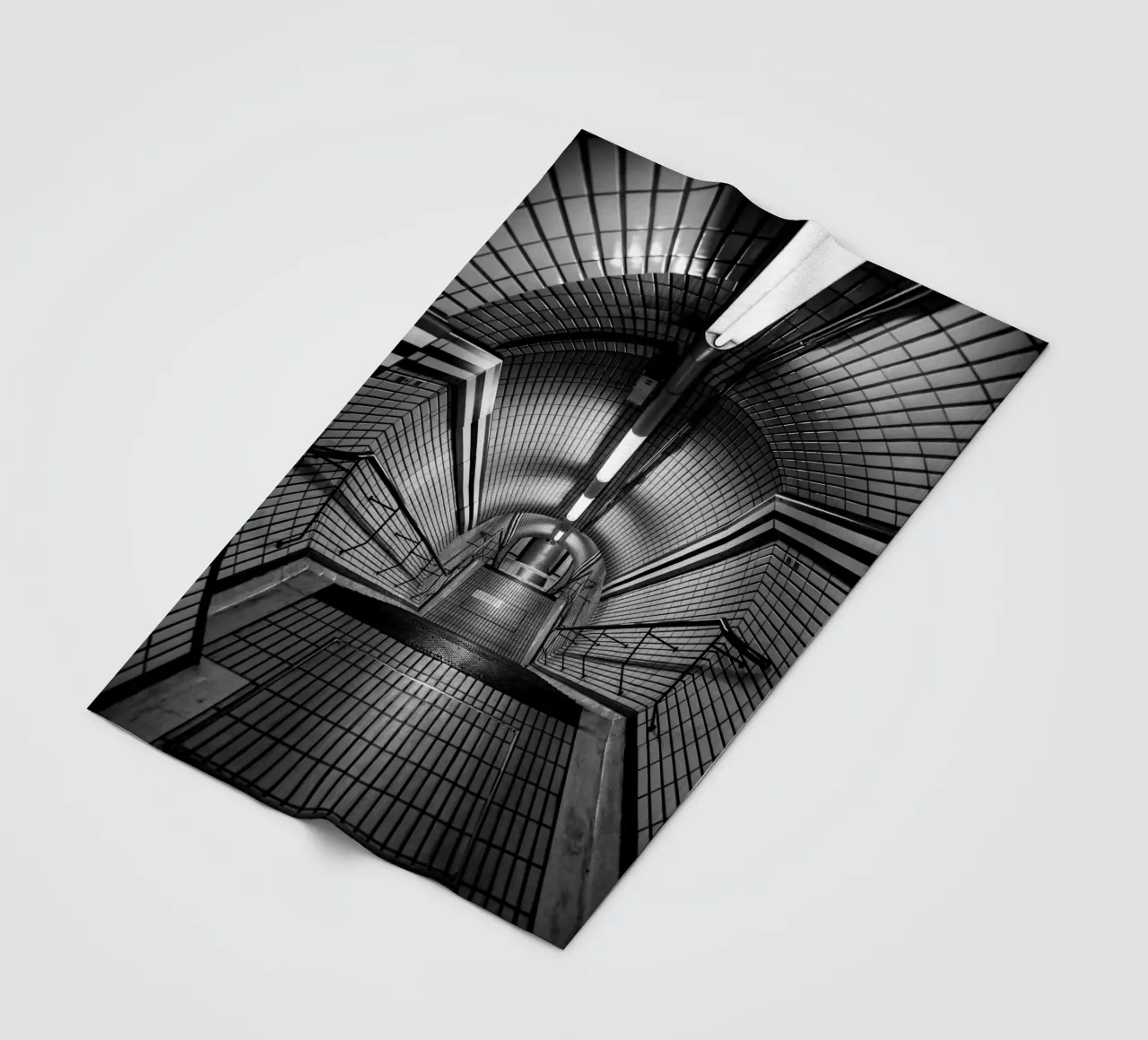 underground coperta in pile da Flo Klein