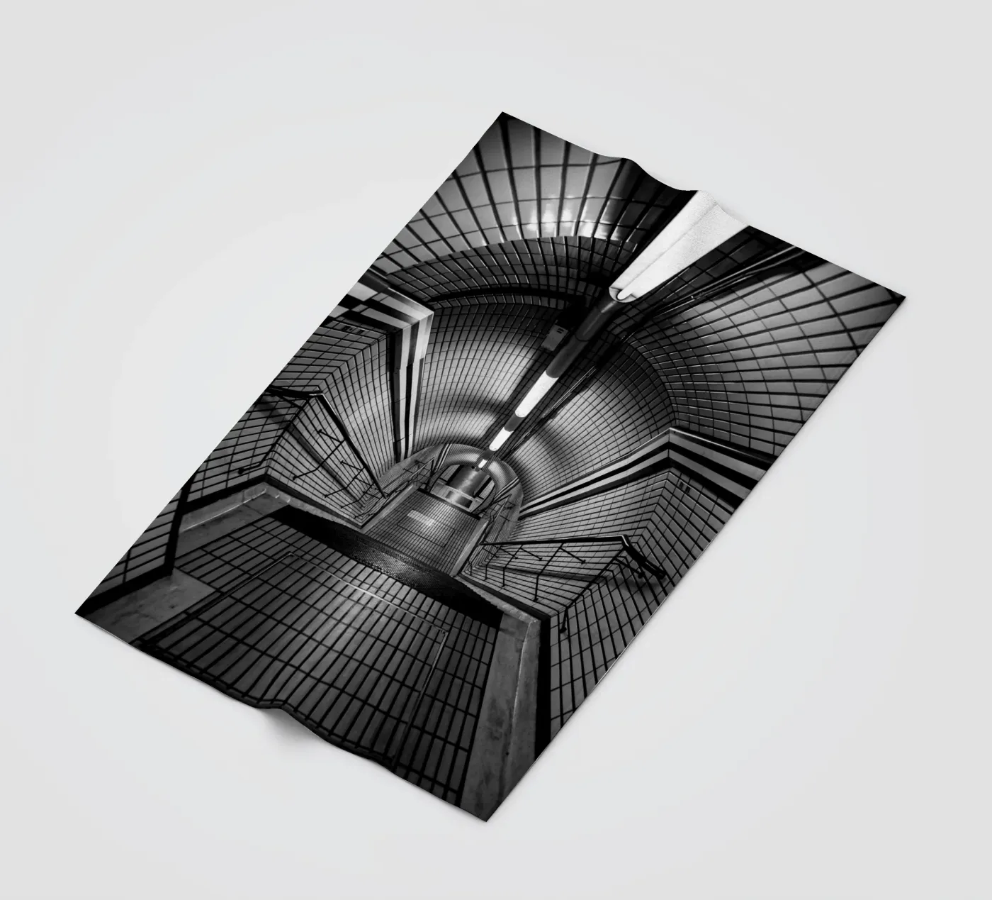 underground Fleecedecke von Flo Klein Gallery