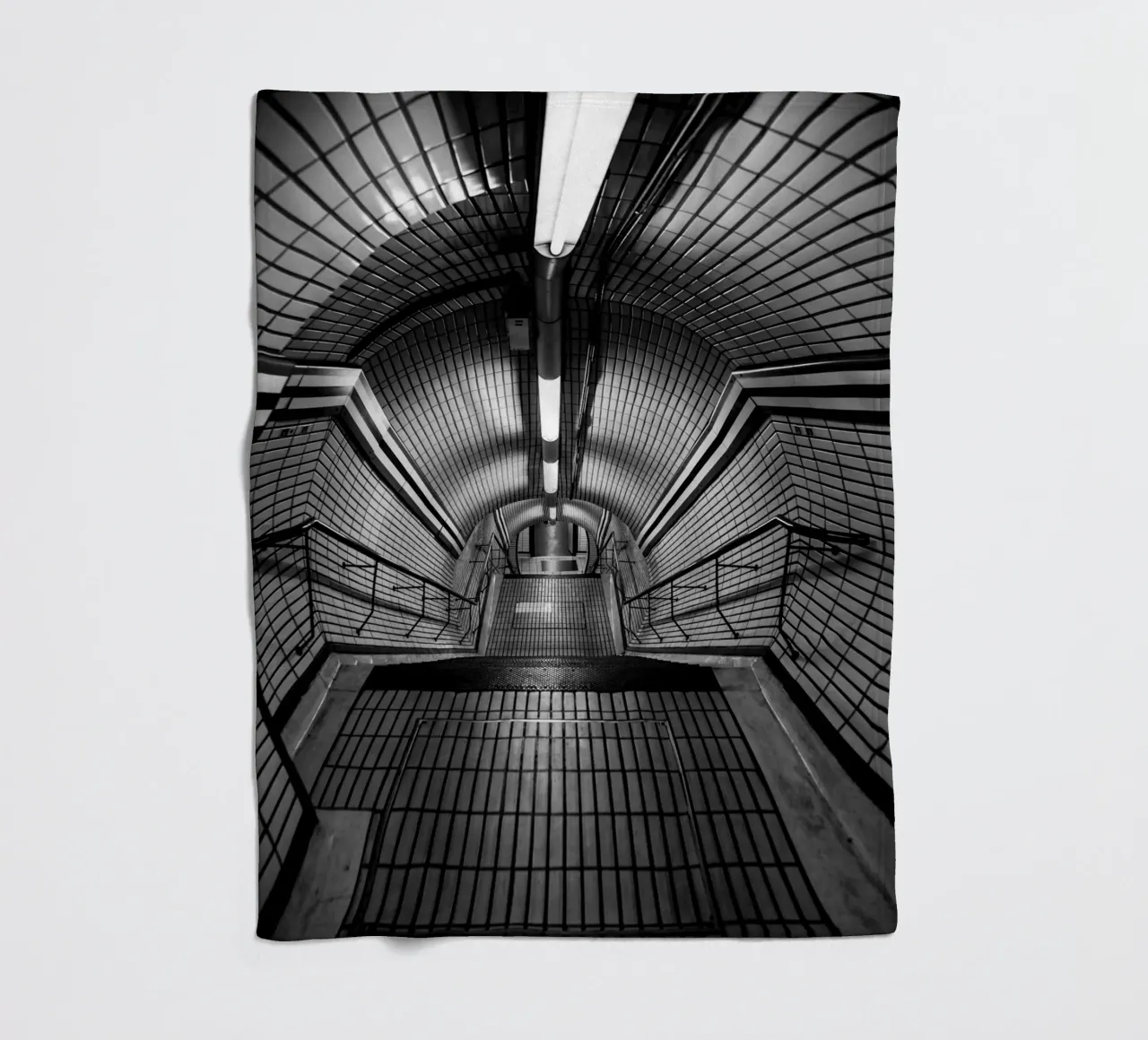underground coperta in pile da Flo Klein