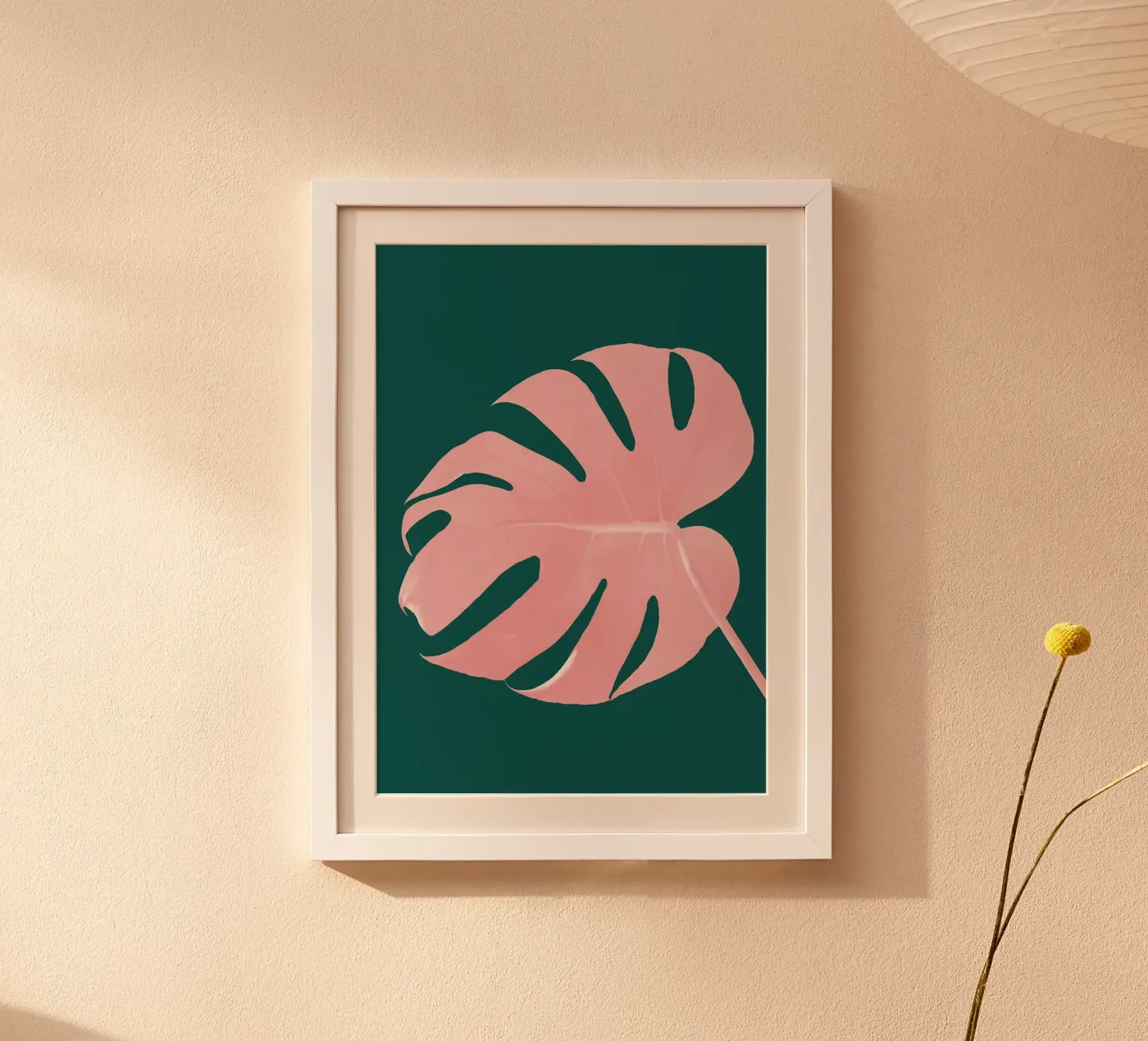 monstera Poster von Abstract Botanical Art