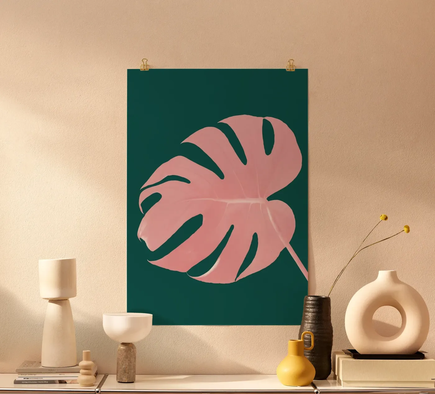 monstera Poster von Abstract Botanical Art