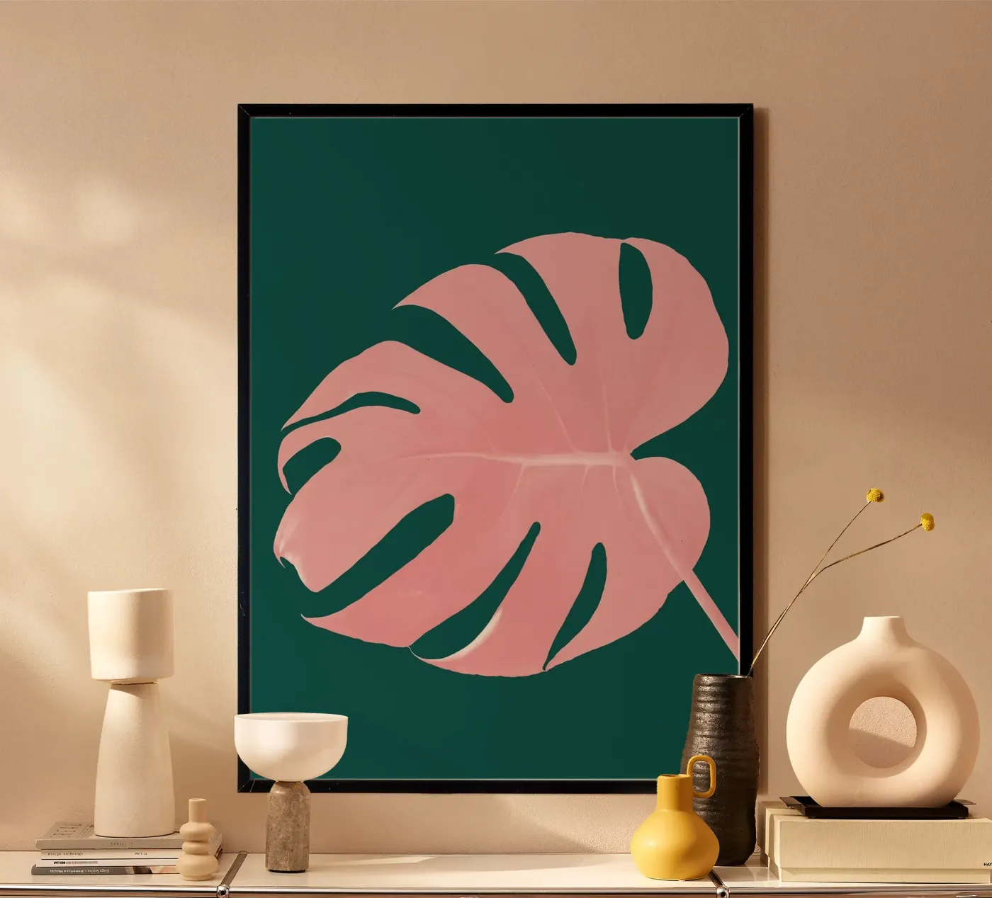 monstera Poster von Abstract Botanical Art