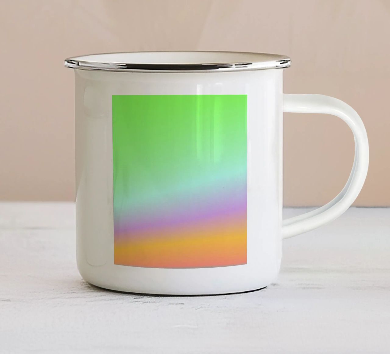 POWER & SOFTNESS? COEXISTENCE! tazza in smalto da ÂME LIBRE STUDIO