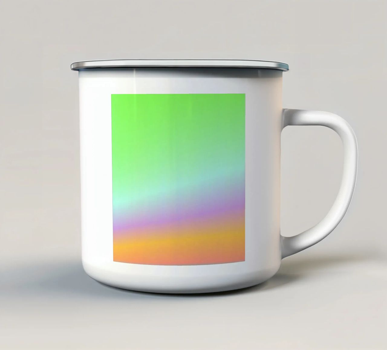 POWER & SOFTNESS? COEXISTENCE! tazza in smalto da ÂME LIBRE STUDIO