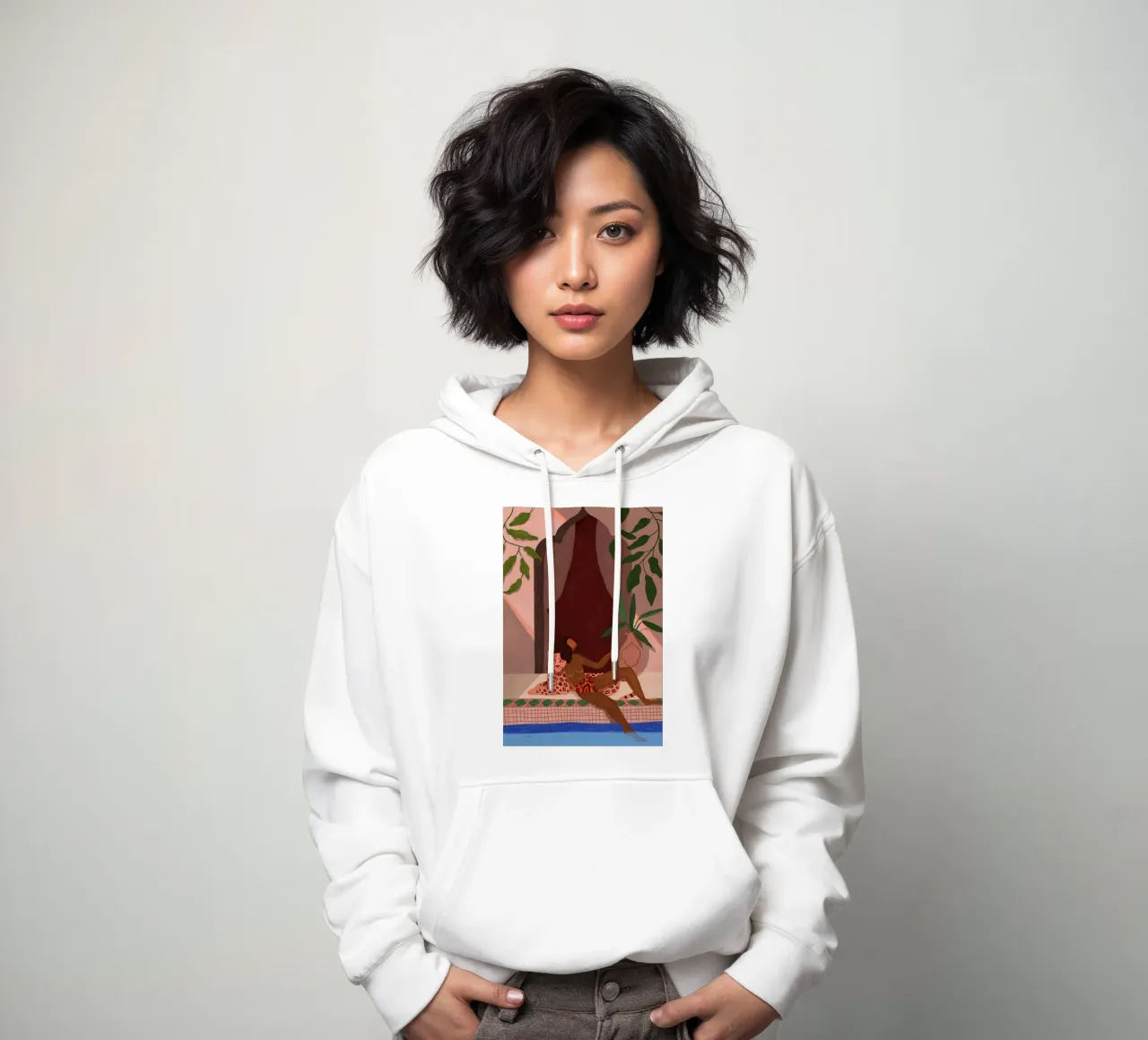 Exotic Holiday hoodie by Arty Guava