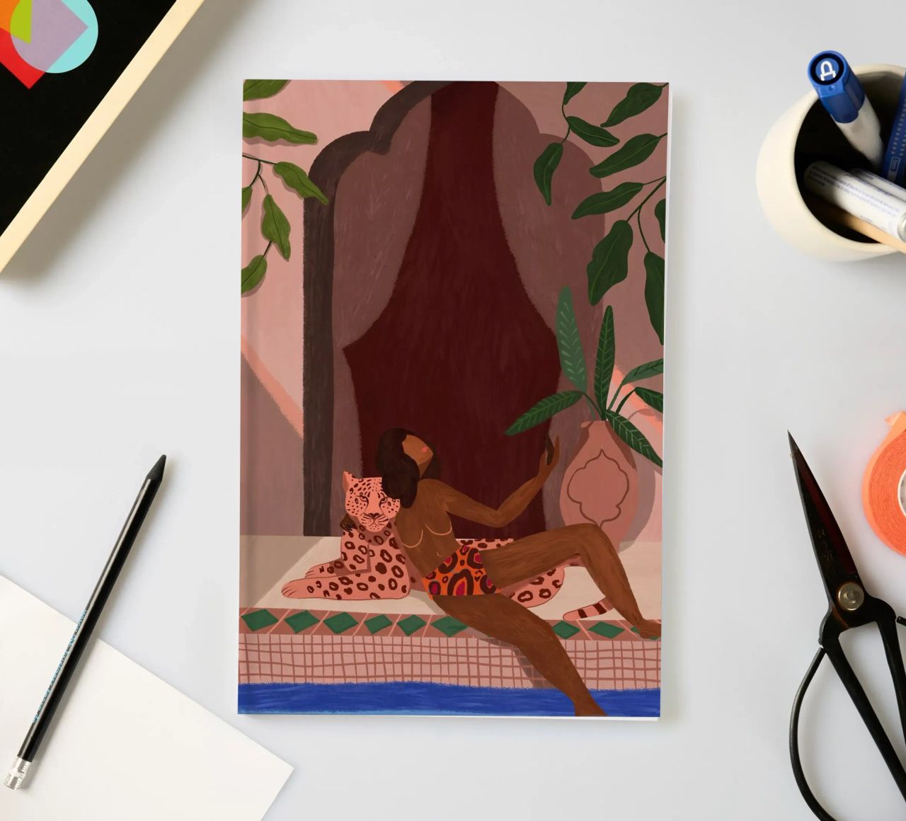 Exotic Holiday Notizbuch von Arty Guava