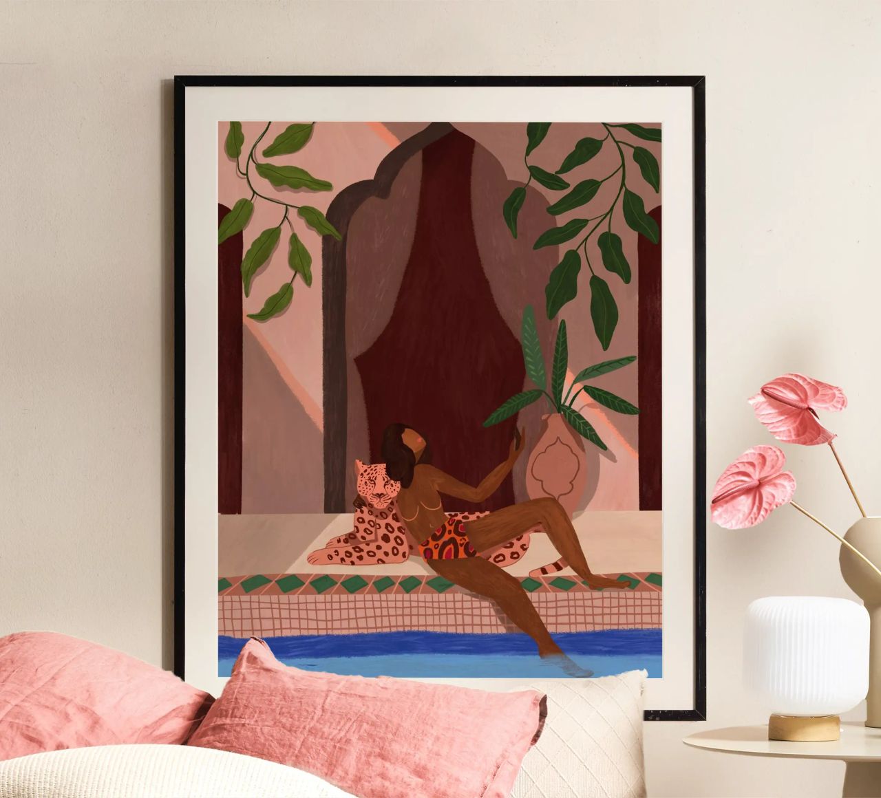 Exotic Holiday Poster von Arty Guava