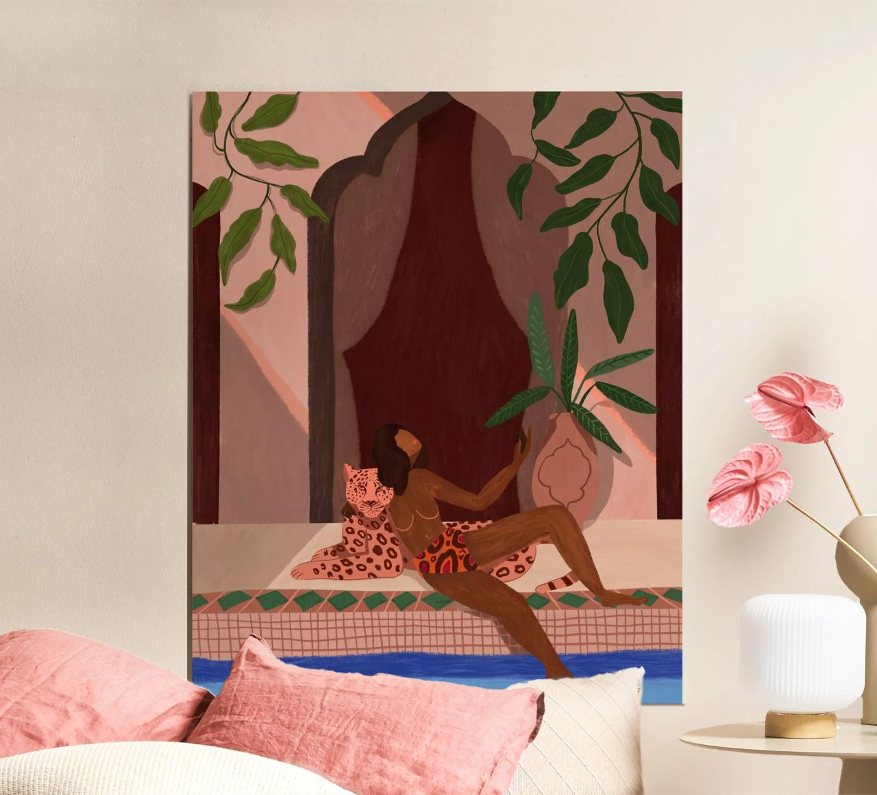 Exotic Holiday Poster von Arty Guava