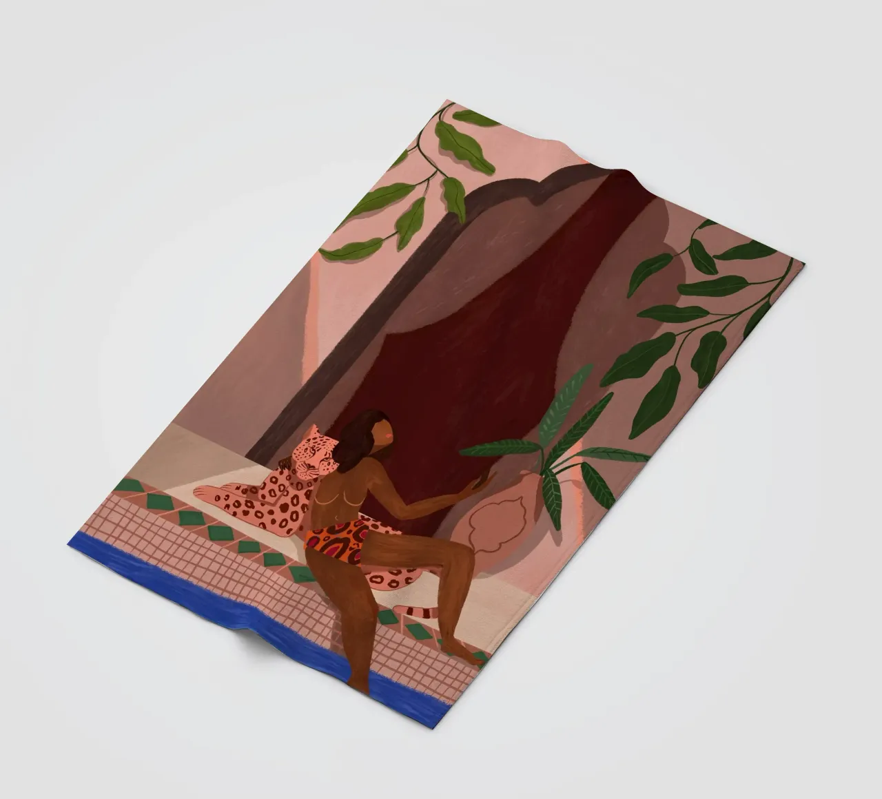 Exotic Holiday coperta in pile da Arty Guava
