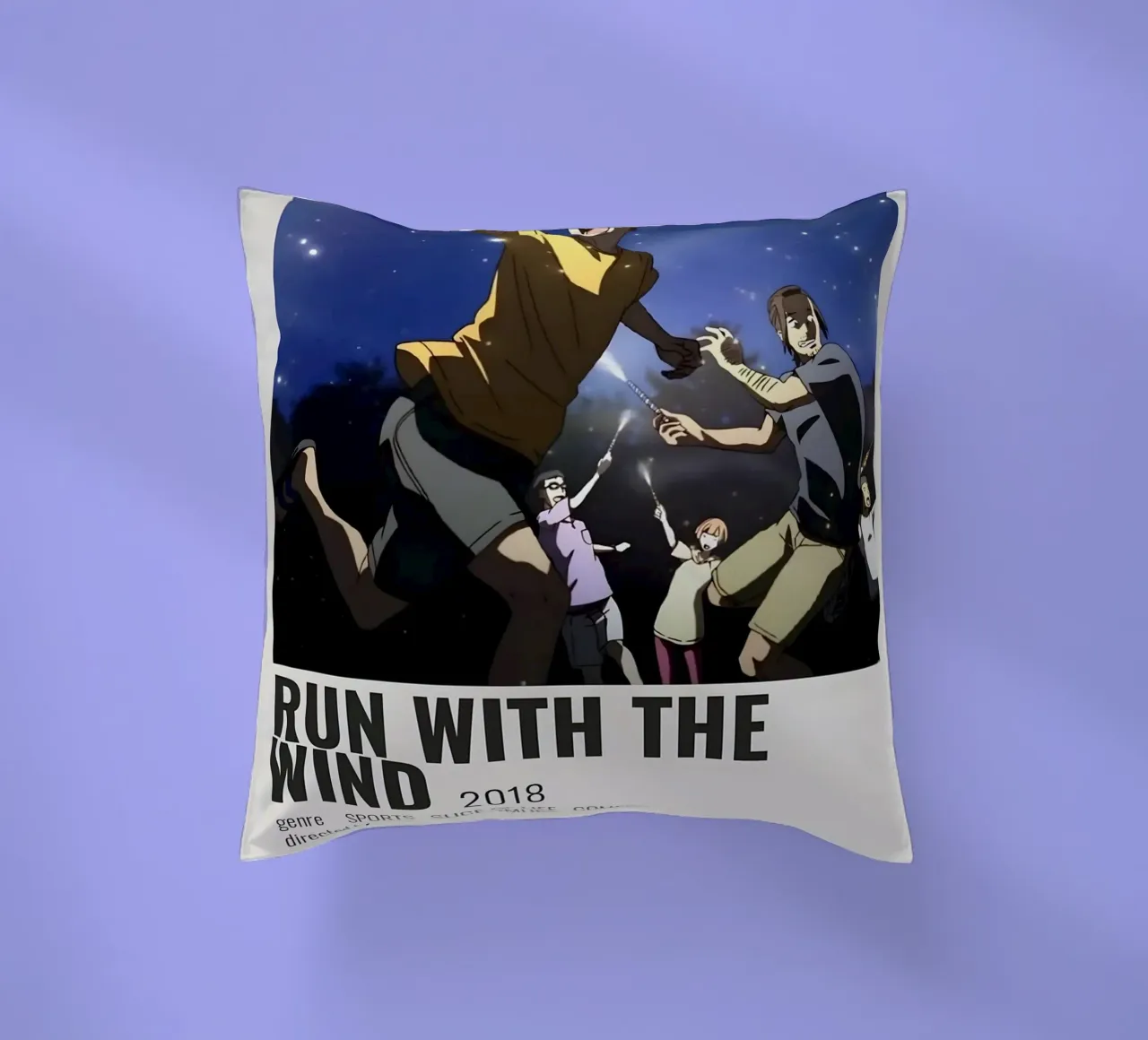 RUN WITH THE WIND 2018 cuscino da Totoya