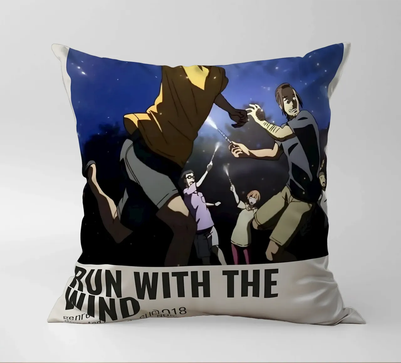 RUN WITH THE WIND 2018 cuscino da Totoya