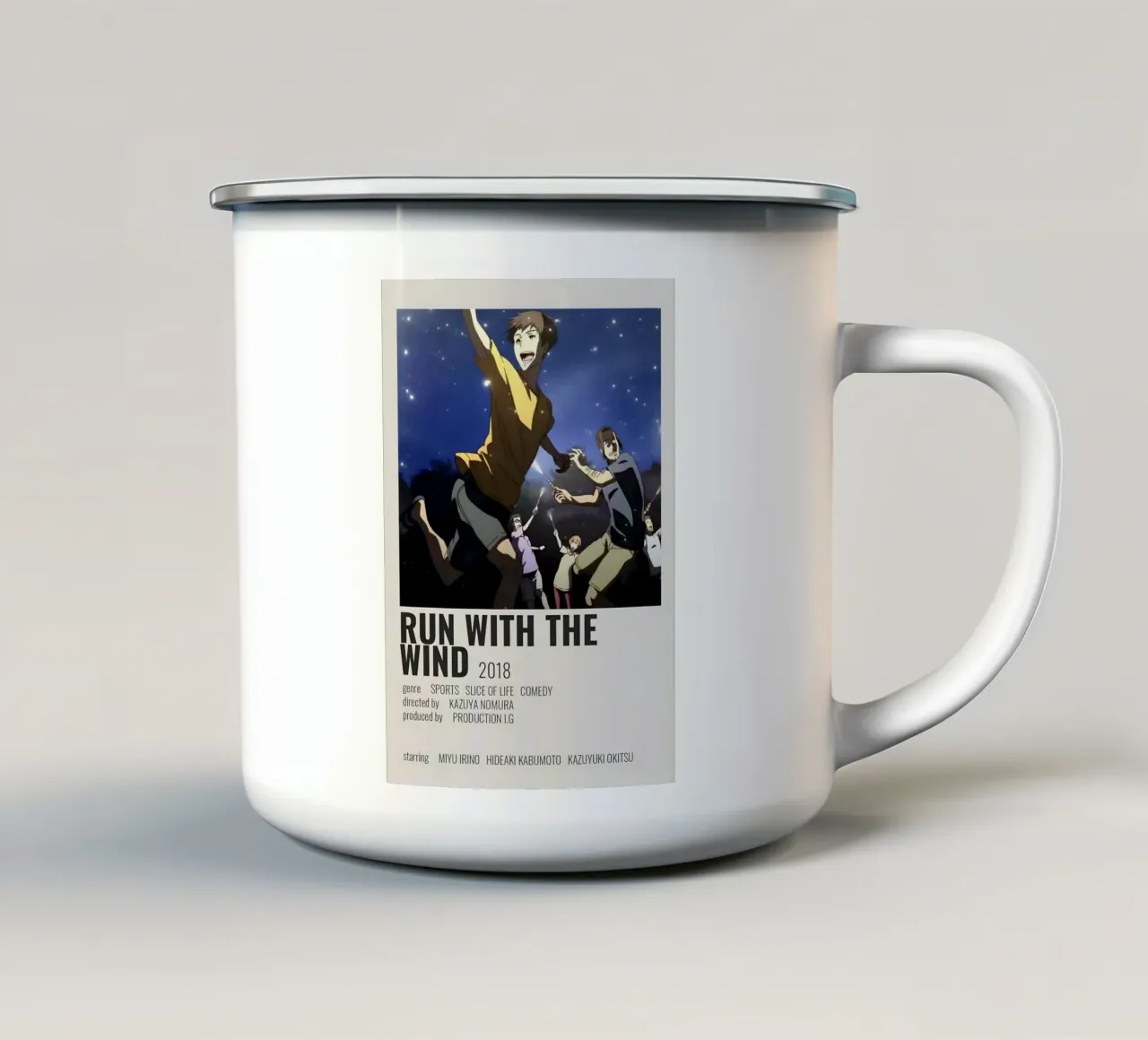 RUN WITH THE WIND 2018 tazza in smalto da Totoya