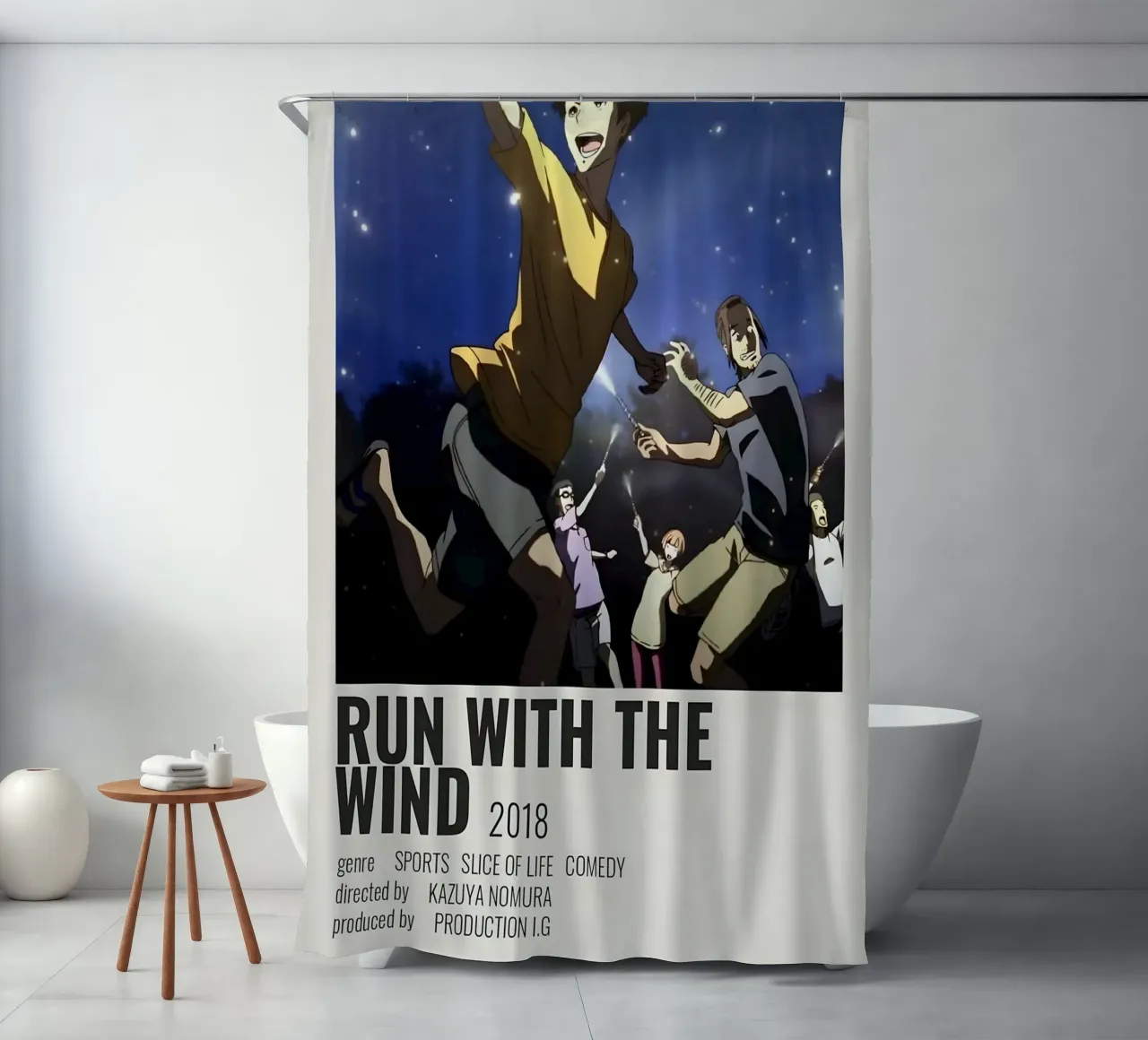 RUN WITH THE WIND 2018 tenda da doccia da Totoya