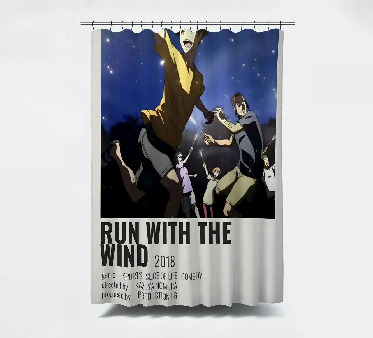 RUN WITH THE WIND 2018 tenda da doccia da Totoya