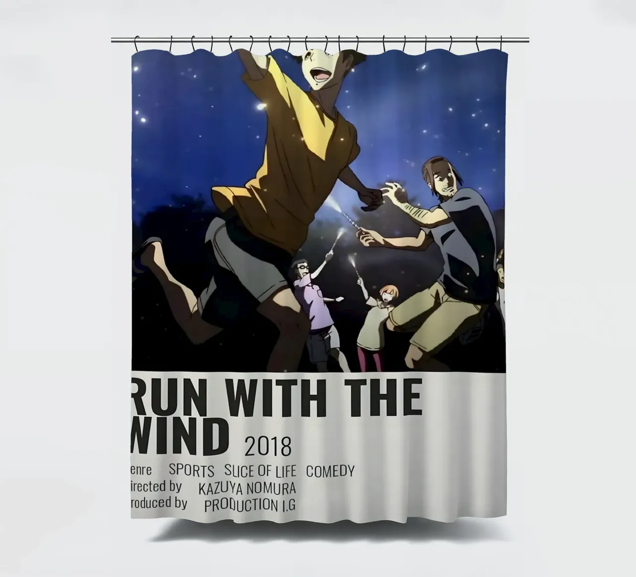 RUN WITH THE WIND 2018 tenda da doccia da Totoya