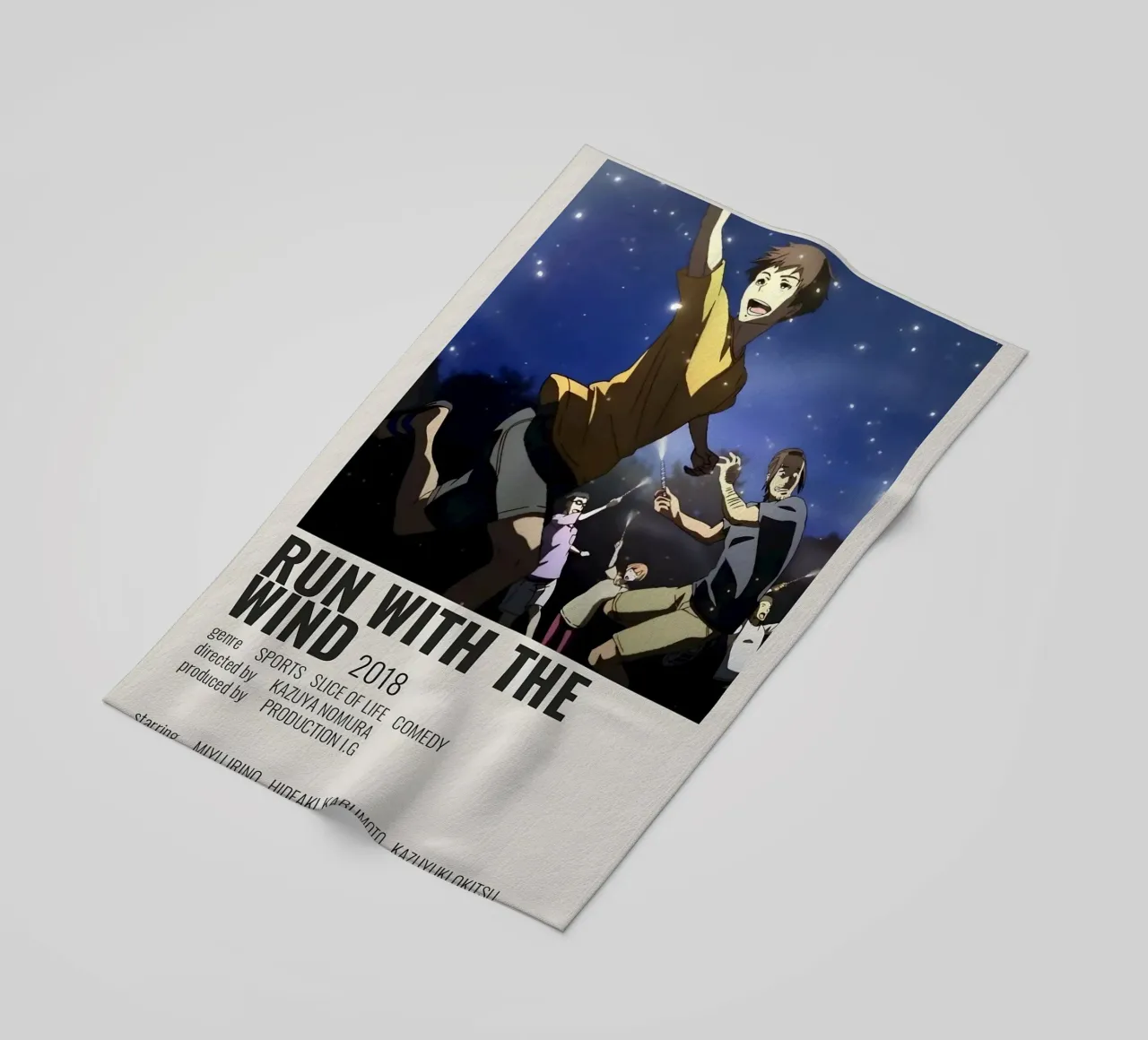 RUN WITH THE WIND 2018 telo mare da Totoya