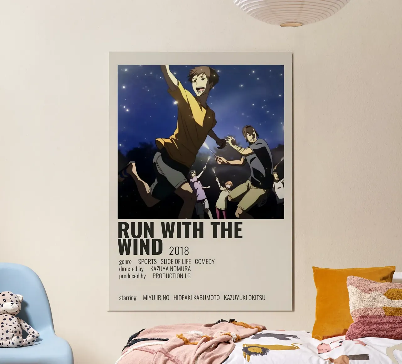 RUN WITH THE WIND 2018 alluminio dibond da Totoya