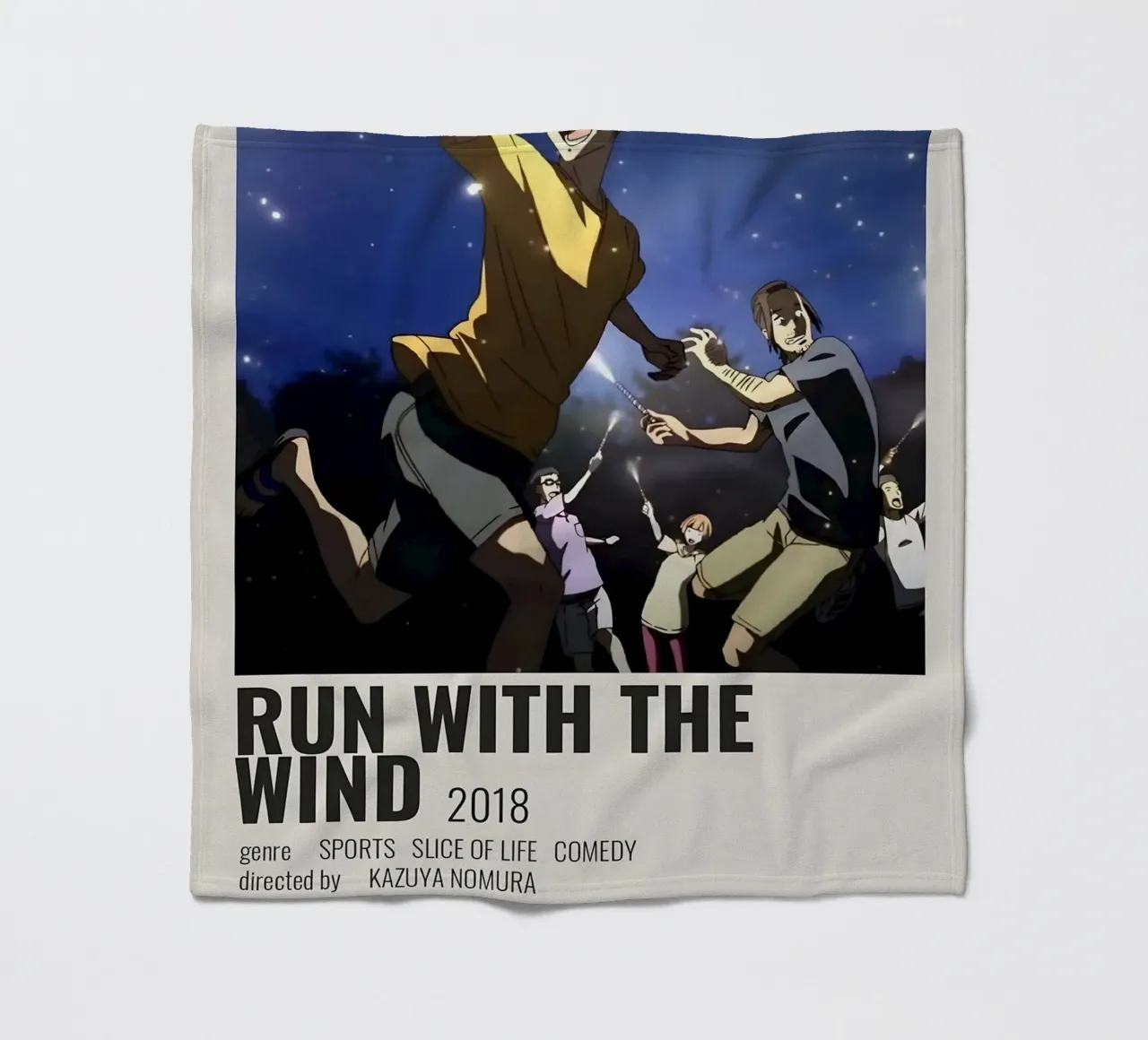 RUN WITH THE WIND 2018 coperta in pile da Totoya