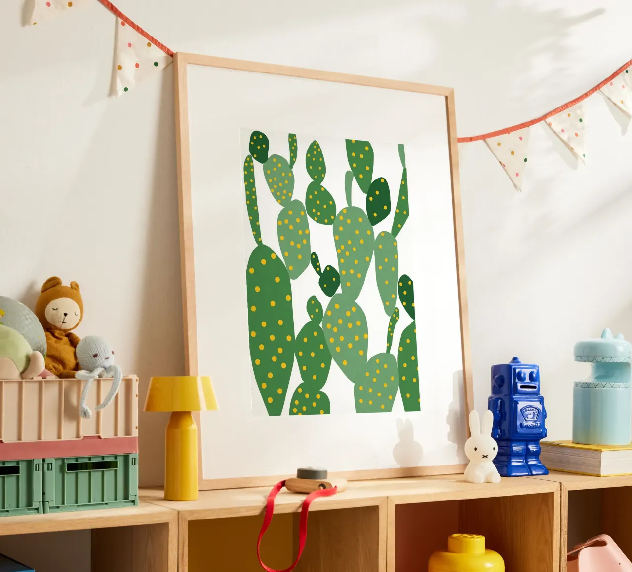 cactus poster da Abstract Botanical Art