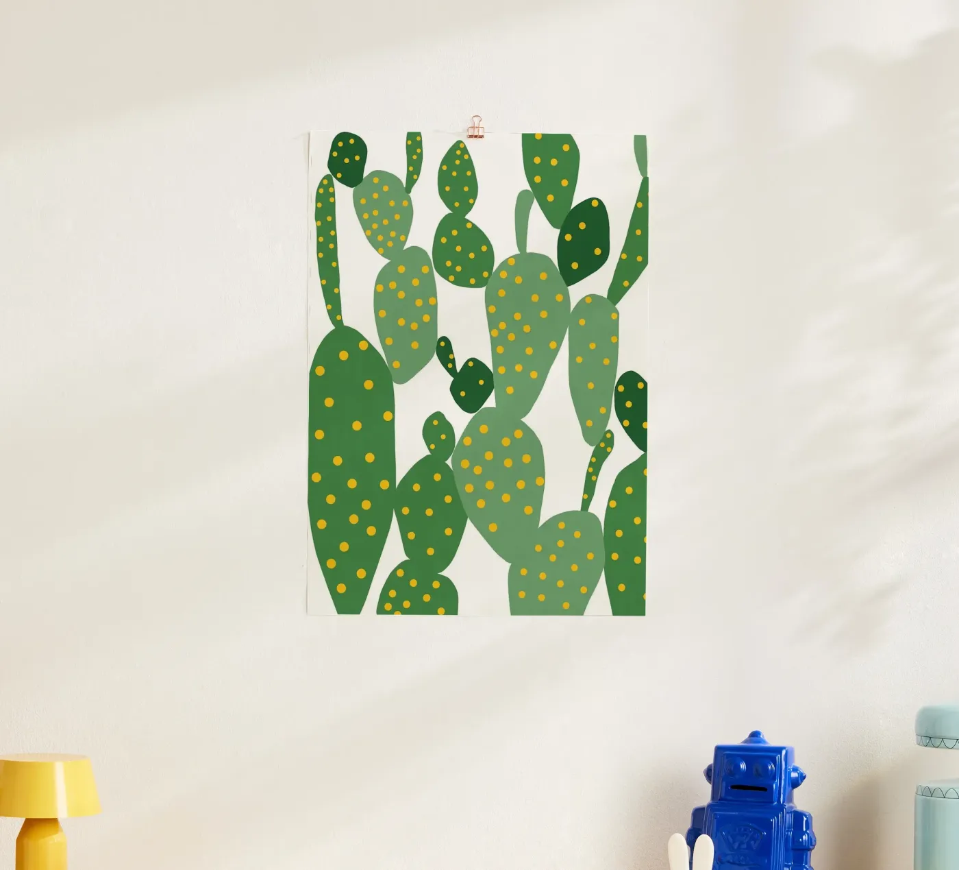 cactus poster van Abstract Botanical Art