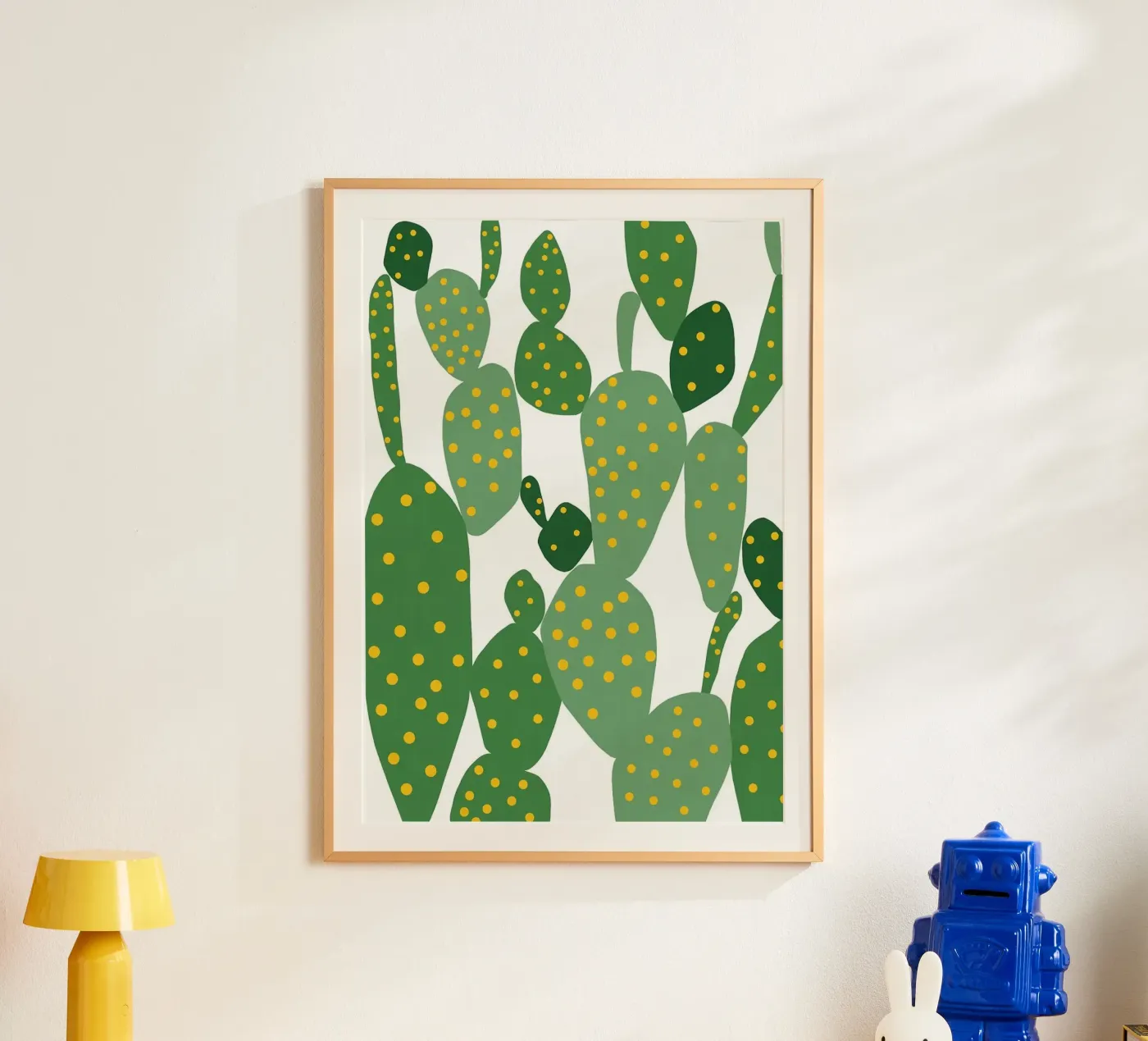 cactus poster van Abstract Botanical Art