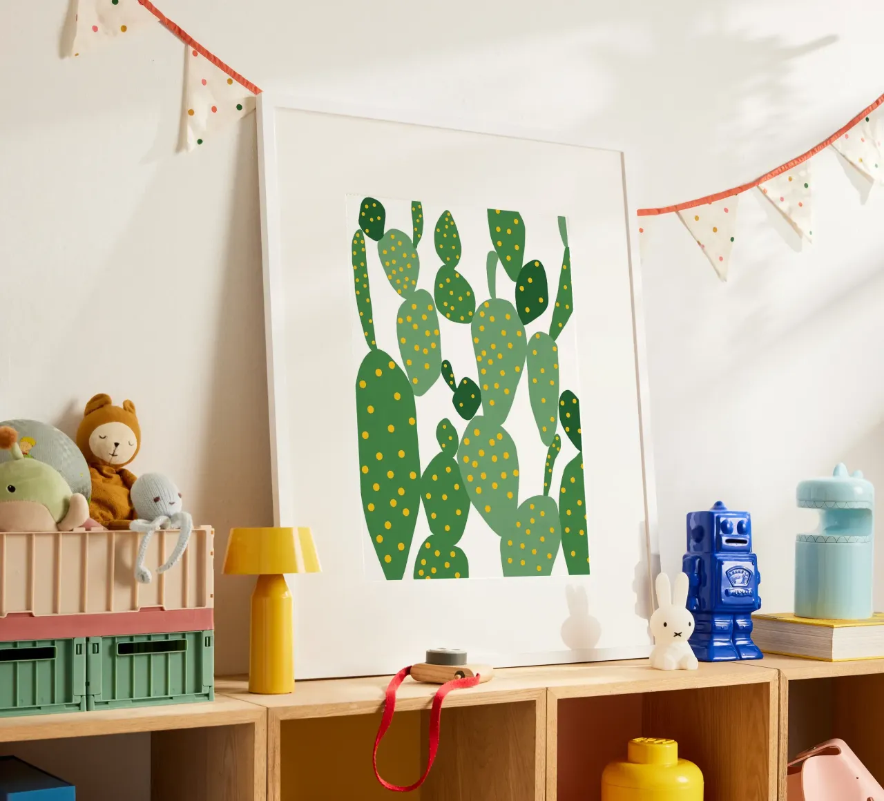 cactus poster da Abstract Botanical Art