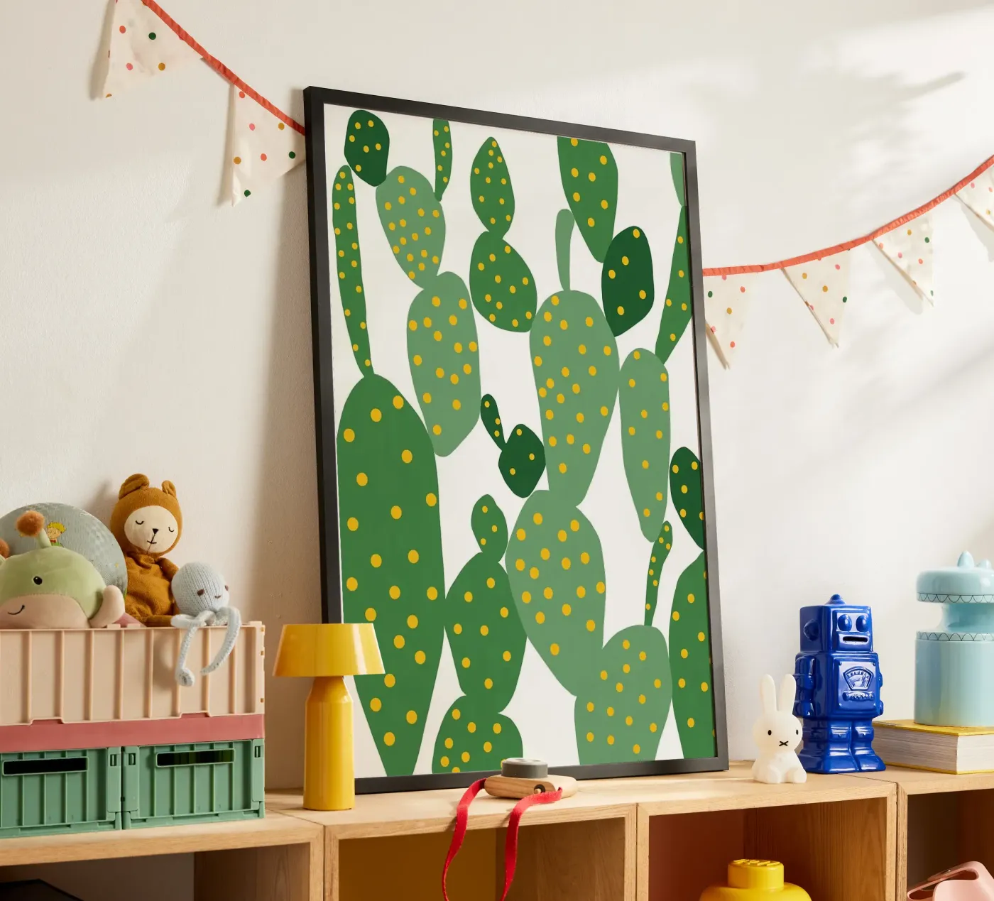 cactus poster van Abstract Botanical Art
