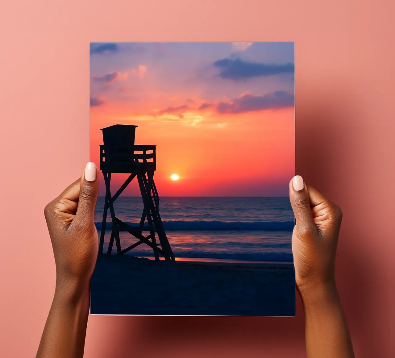 Exotic Bold Sunset sticker sheet by Moon  Bloom