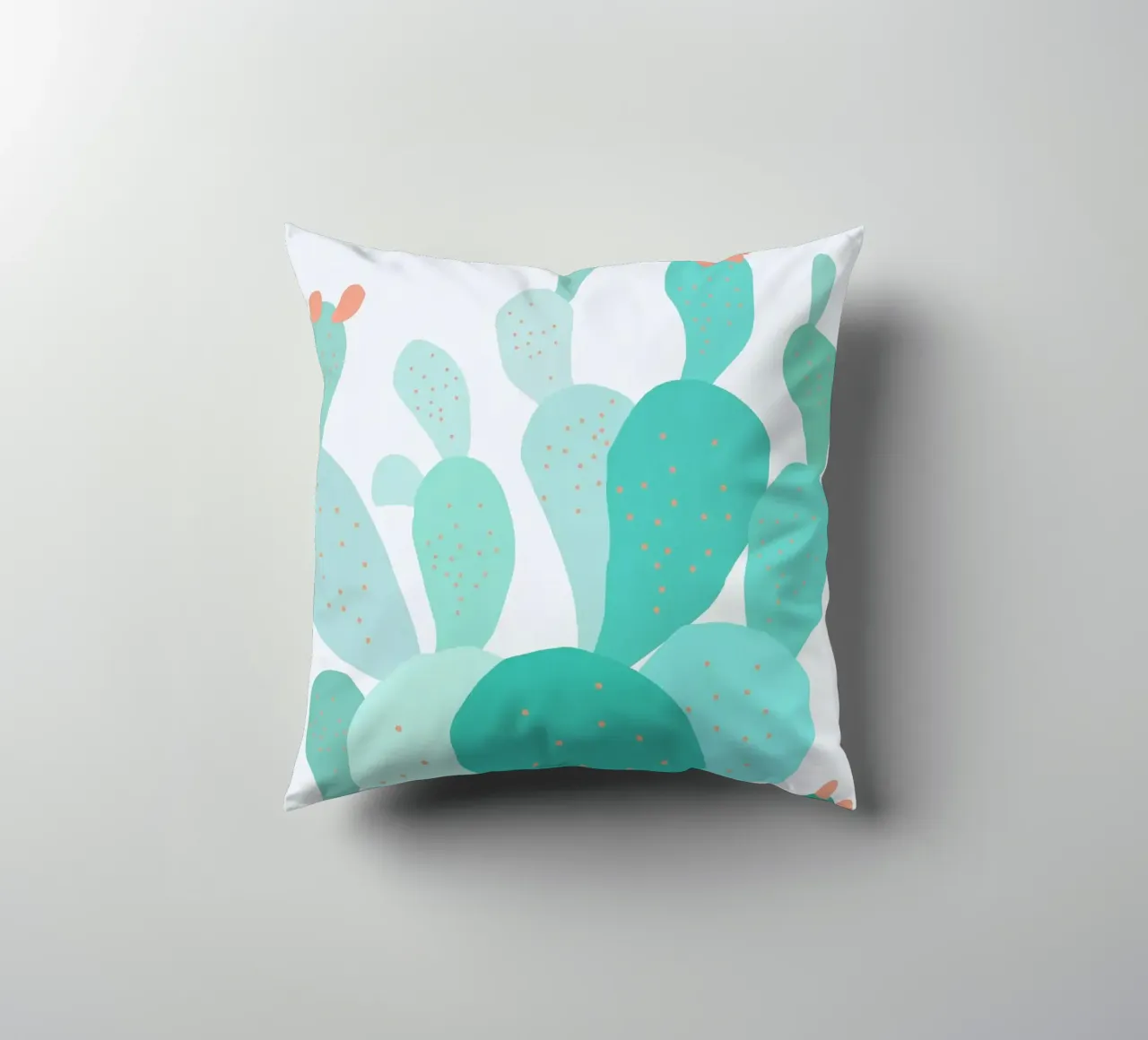 cactus cuscino da Abstract Botanical Art