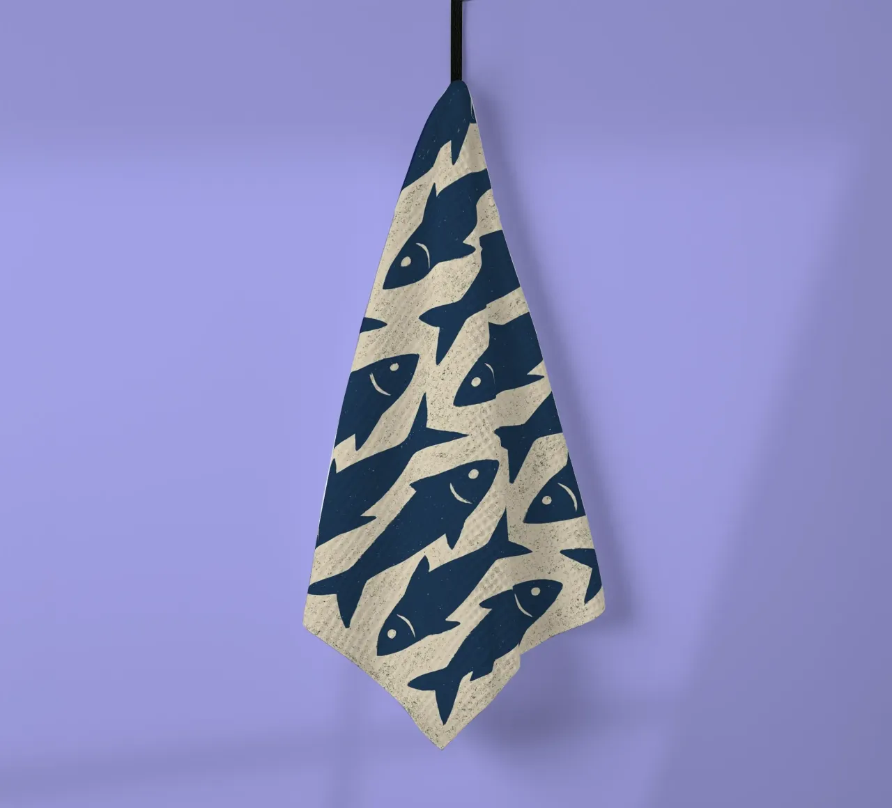 Fish Flew canovaccio da cucina da treechild