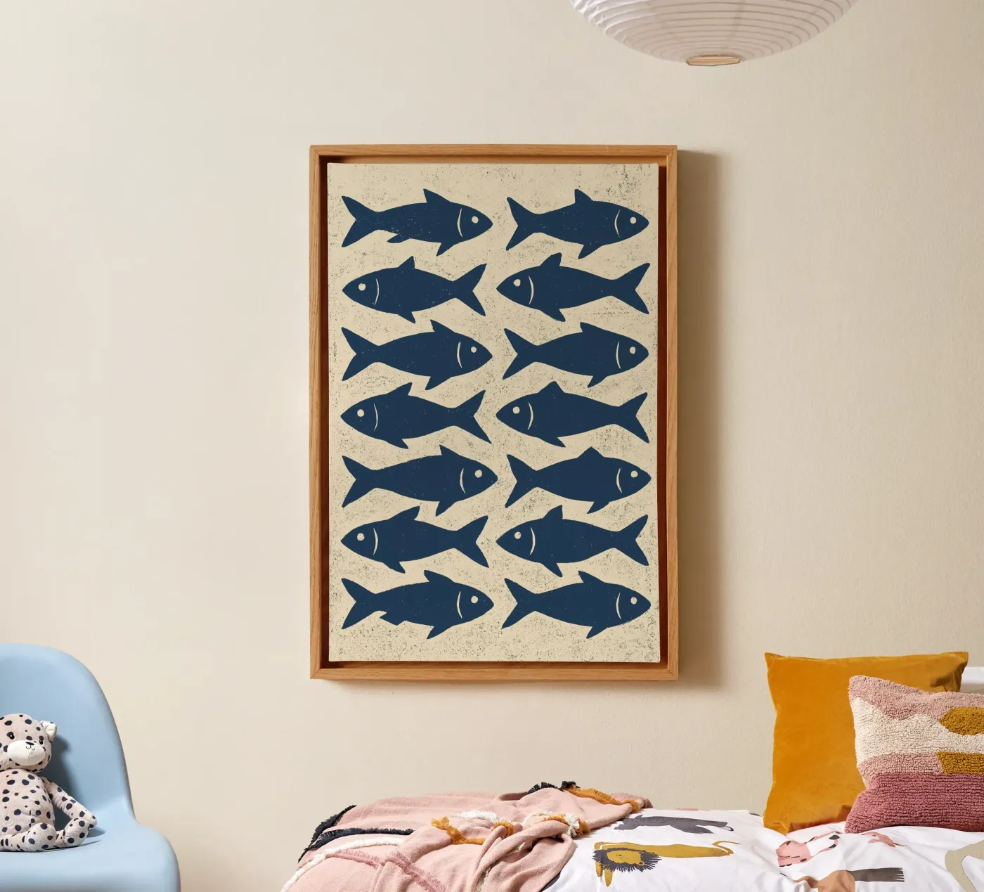 Fish Flew tela da treechild