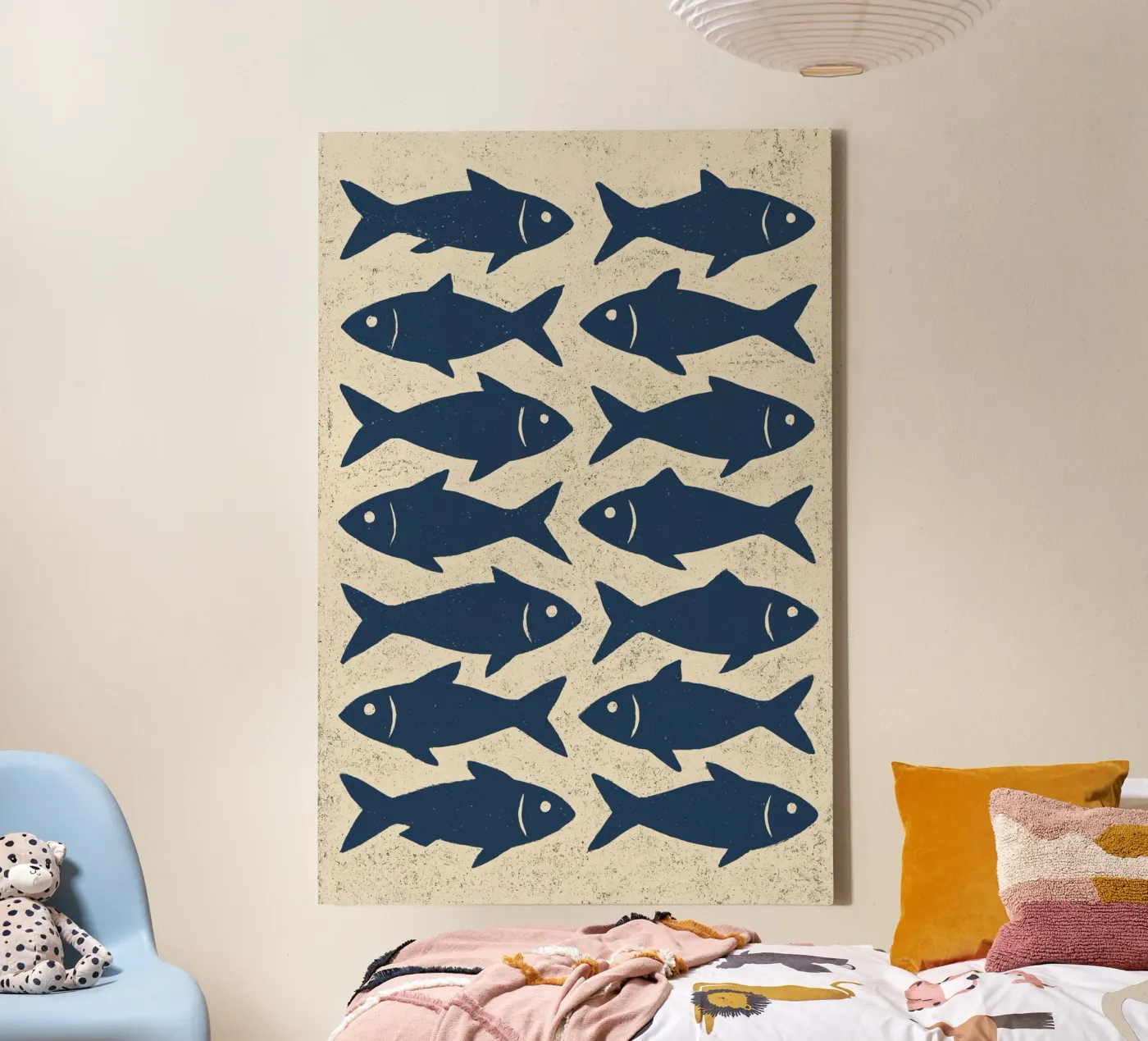 Fish Flew tela da treechild