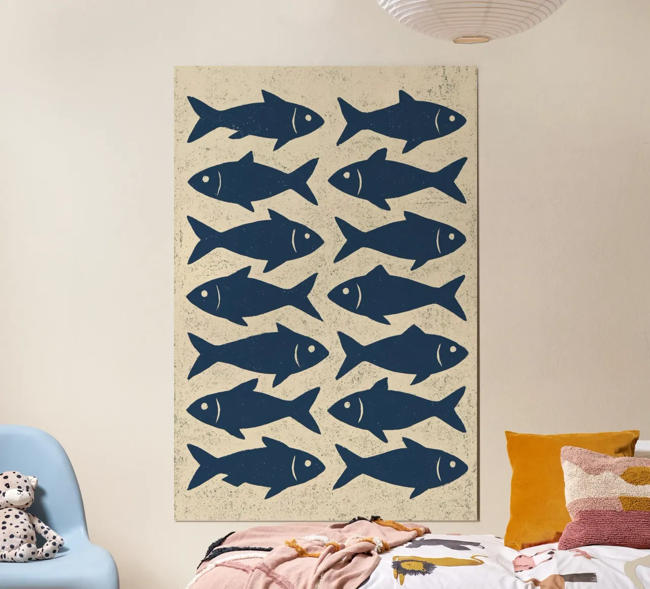 Fish Flew poster da treechild