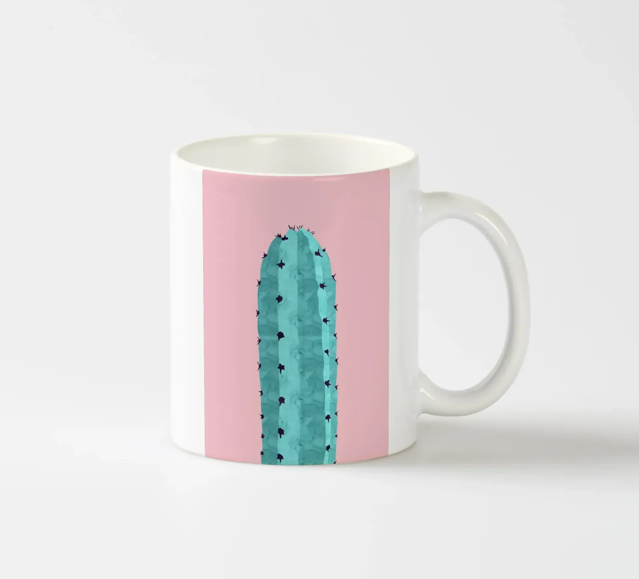 cactus tazza in ceramica da Abstract Botanical Art
