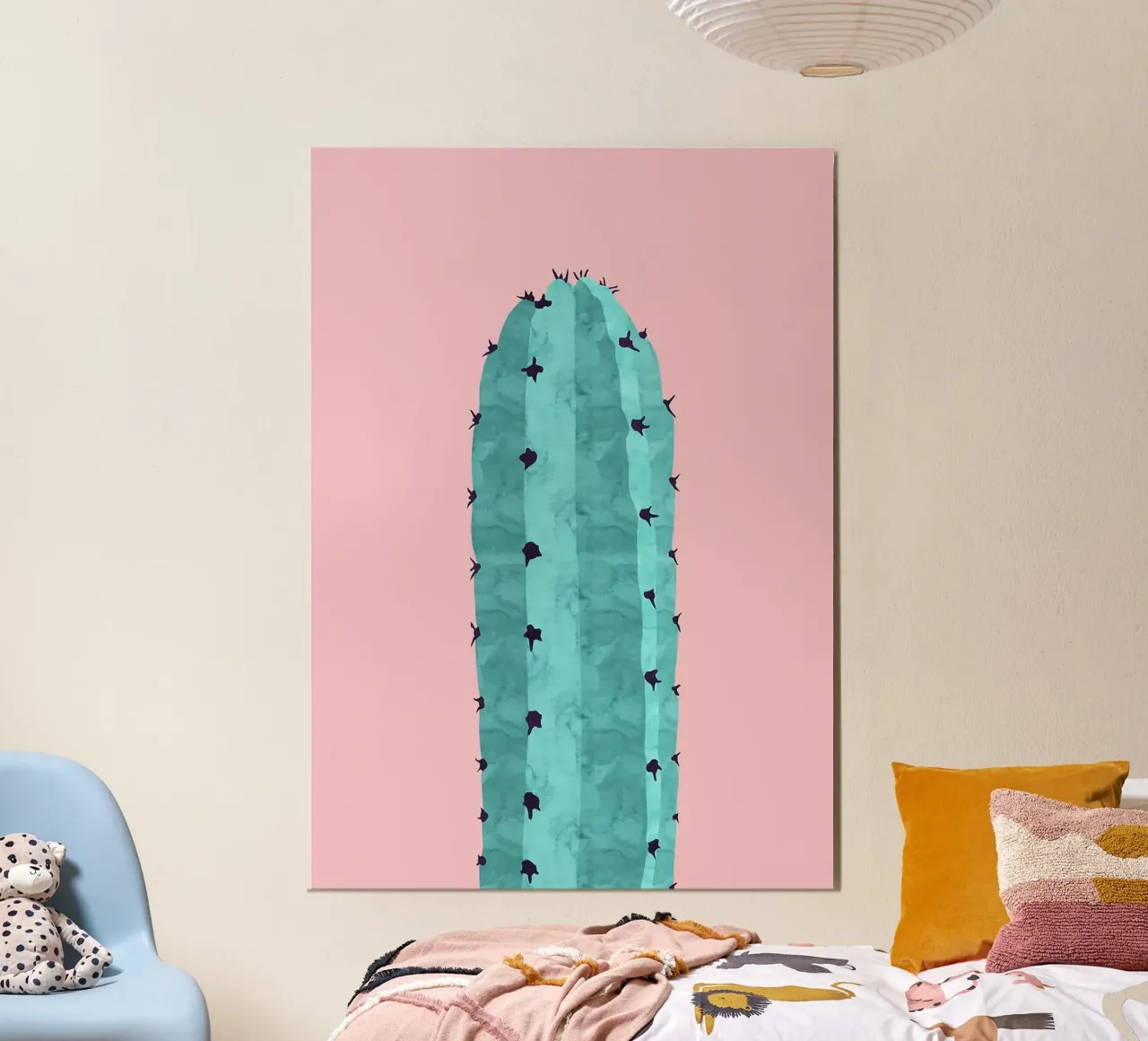 cactus alluminio dibond da Abstract Botanical Art