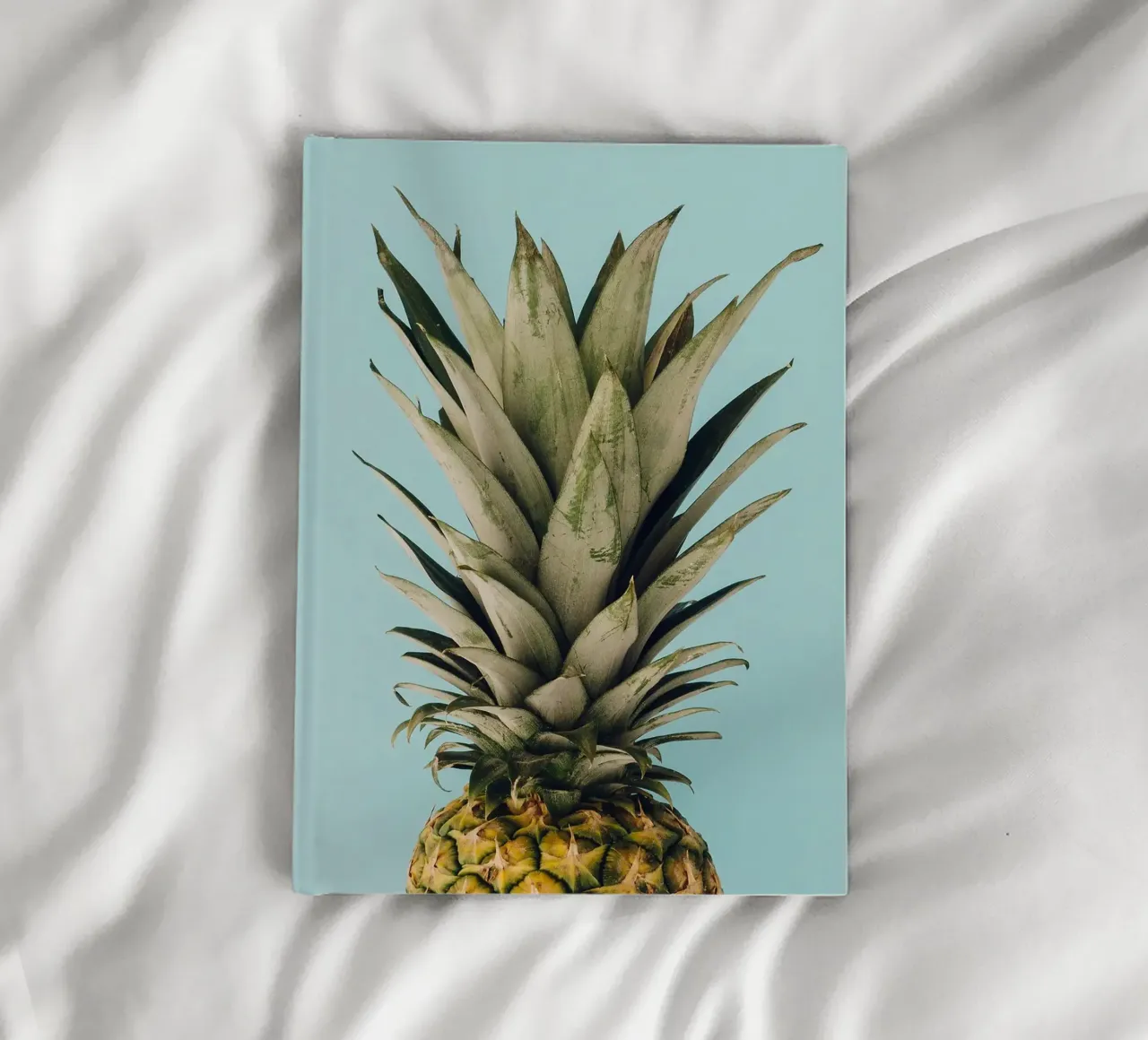 pineapple notebook by Abstract Botanical Art