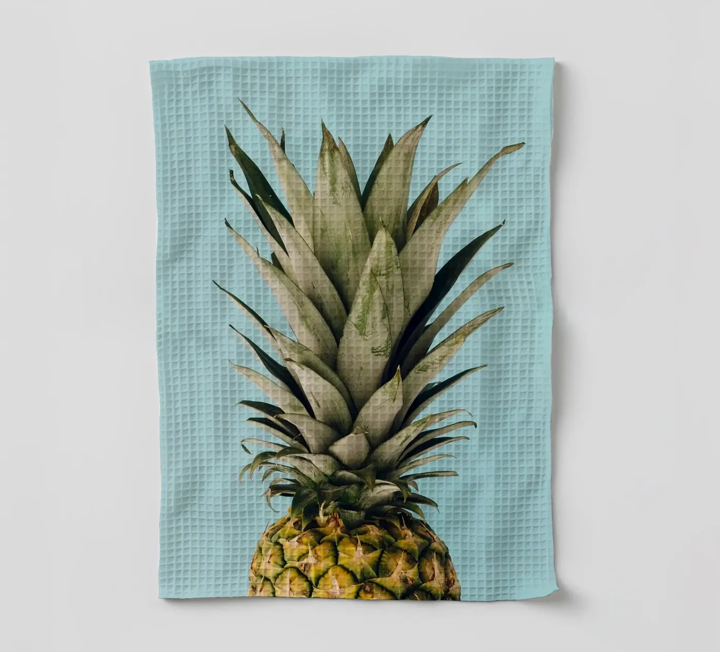 pineapple tea towel by Abstract Botanical Art