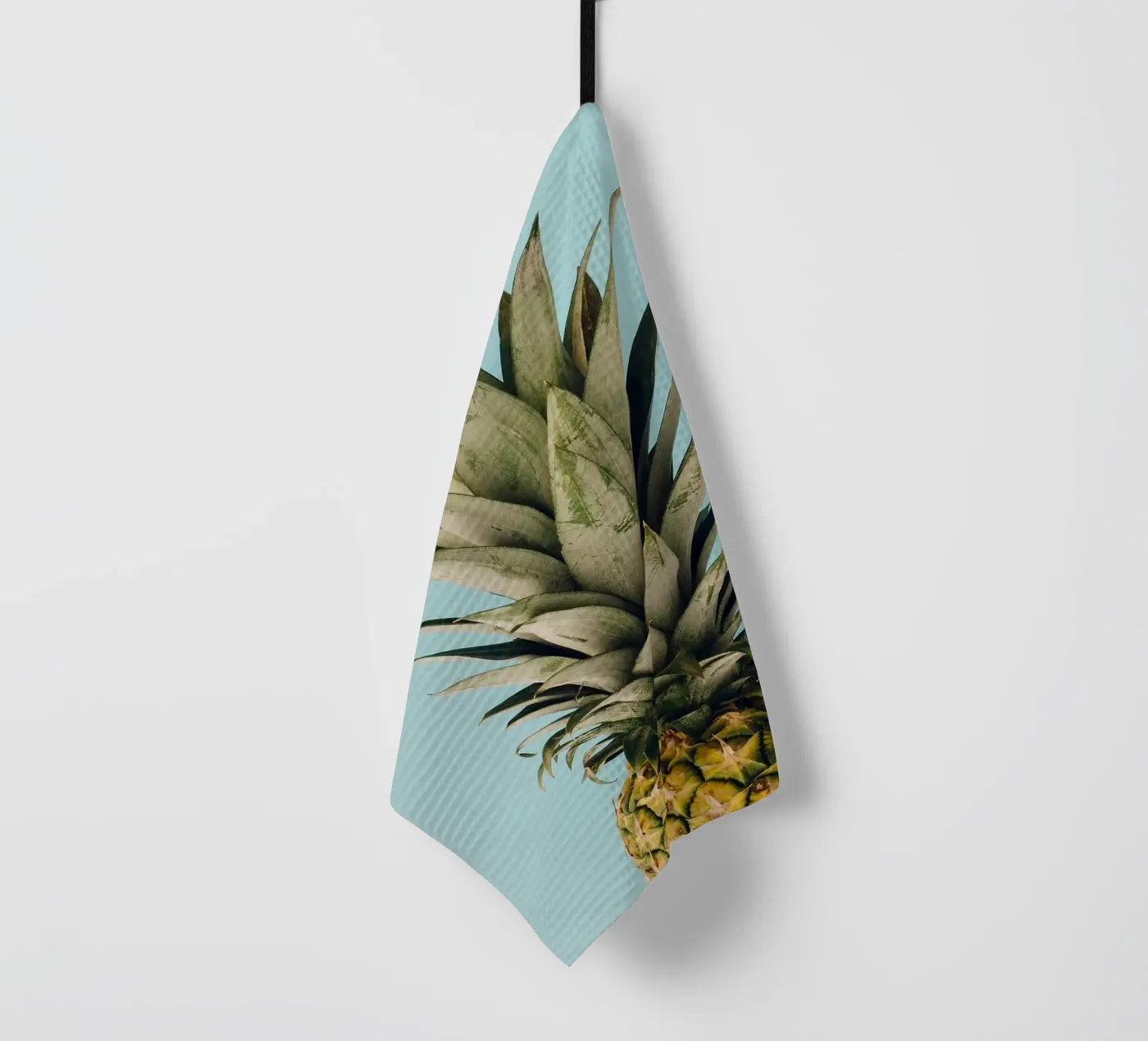 pineapple tea towel by Abstract Botanical Art