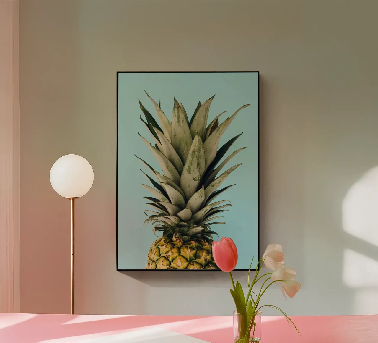 ananas plexiglass da Abstract Botanical Art