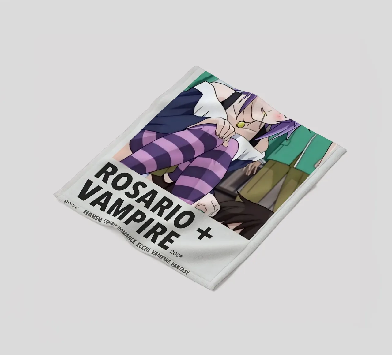 ROSARIO + VAMPIRE  2008 coperta in pile da Totoya
