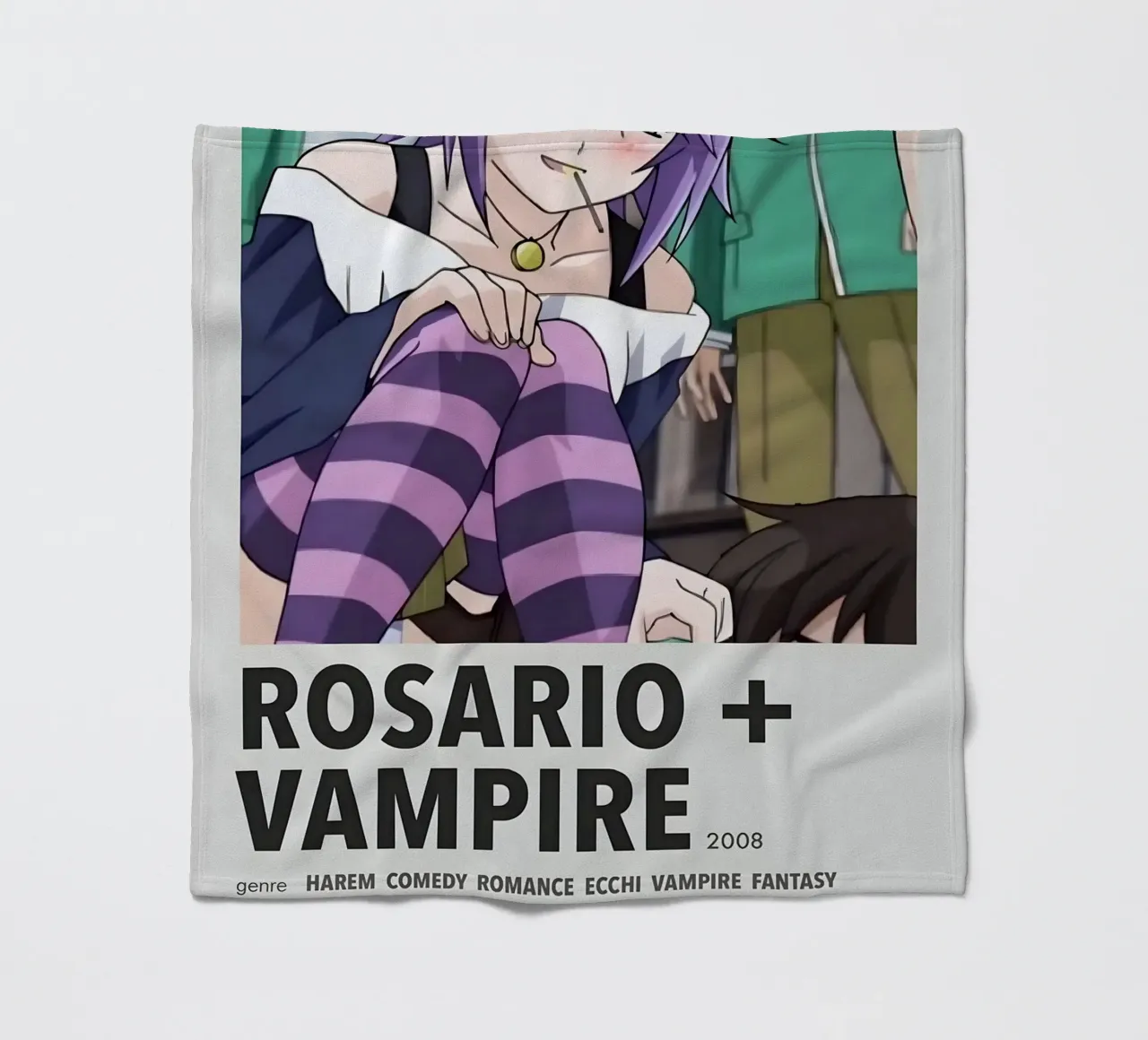 ROSARIO + VAMPIRE  2008 coperta in pile da Totoya