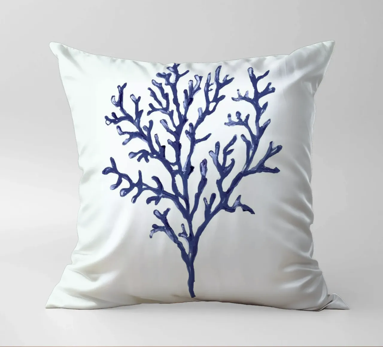 Coral Blue cuscino da Femke Zwaan